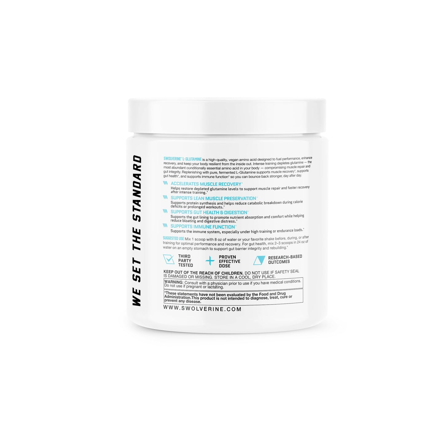 Swolverine L-Glutamine Capsules 30 Count