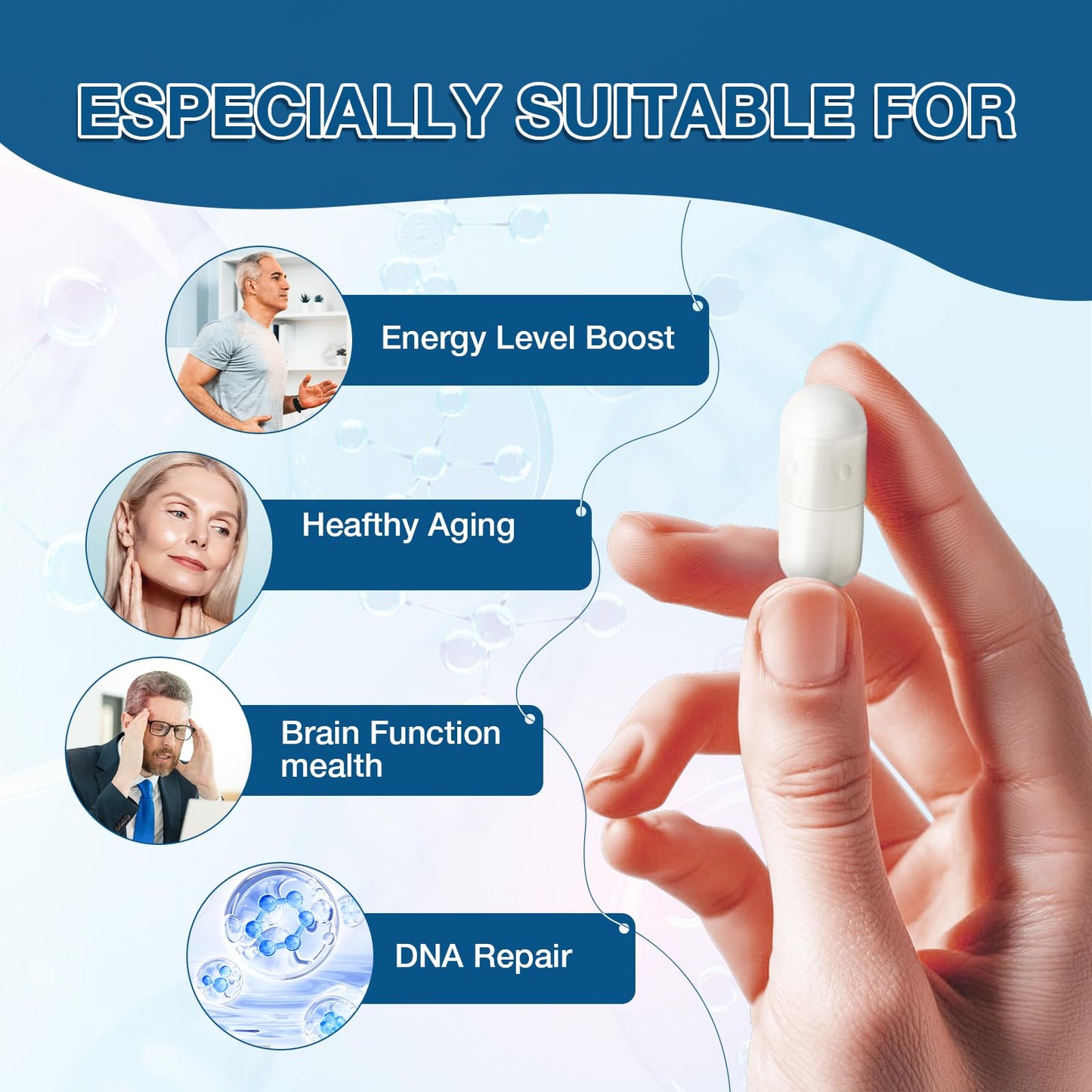 TOPCAPAK Resveratrol Capsule, 400 Capsules