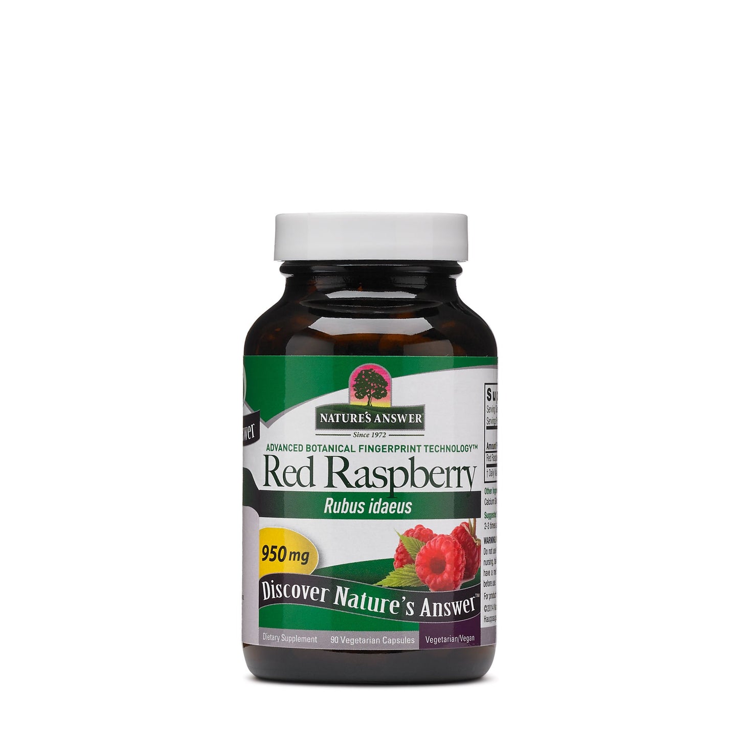 Nature's Answer Red Raspberry Leaf Capsules 90