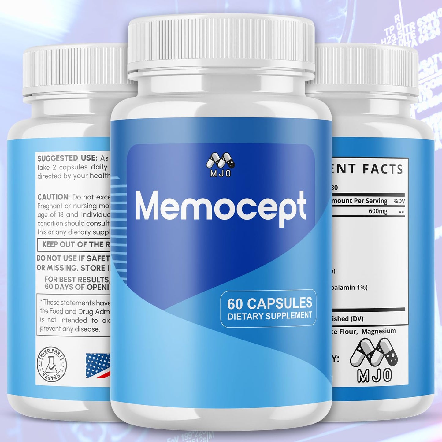 MJO Memocept Capsule 60 Count