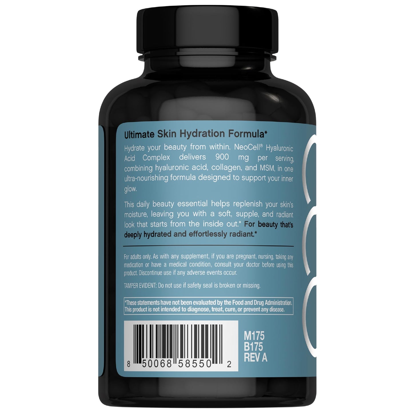 NeoCell Hyaluronic Acid Complex 900mg Capsules, 120 Count