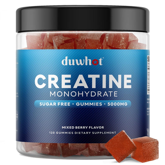 duwhot Creatine Monohydrate Gummies, 120 Count