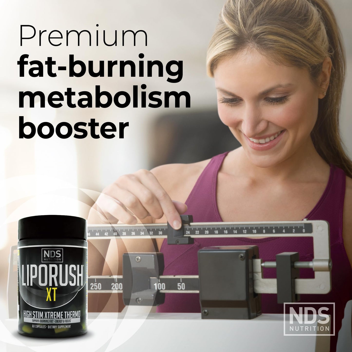 LIPORUSH NDS Nutrition Maximum Strength Dual Impact Stack 1 Capsule
