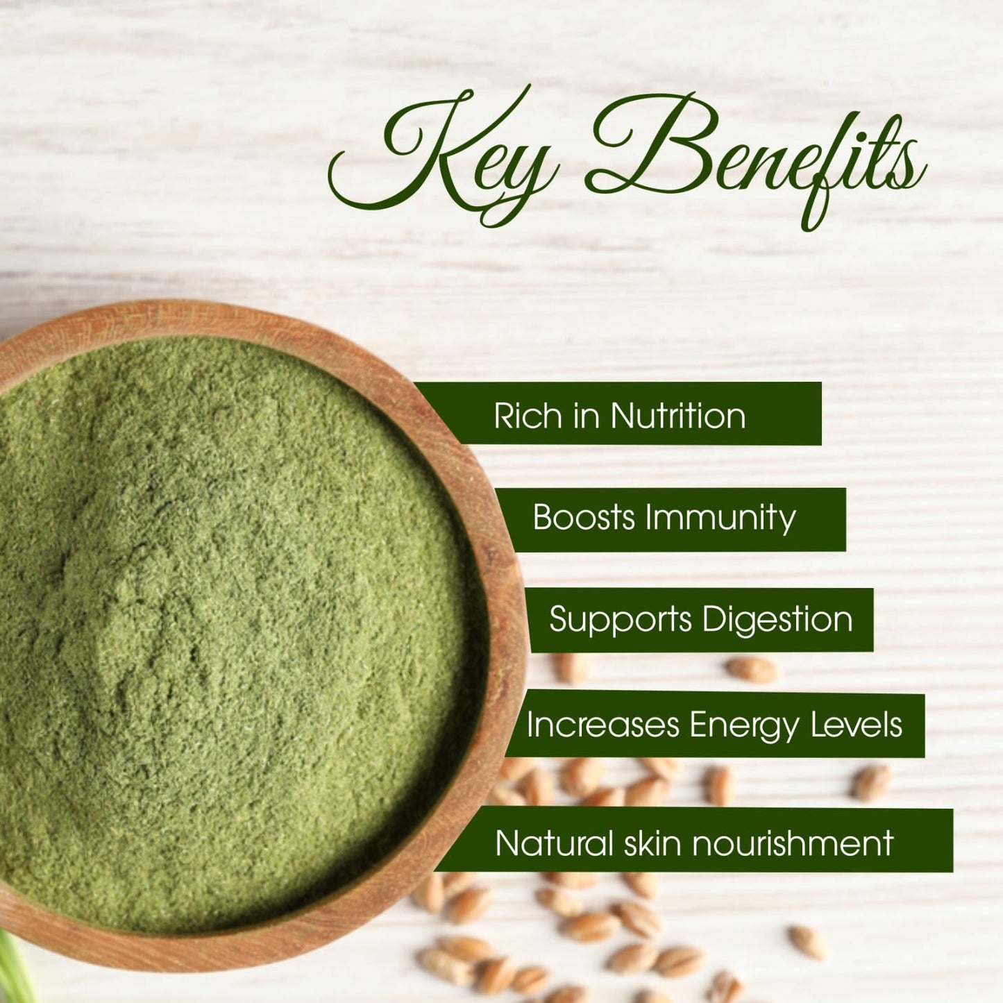 RETRACT TO NATURE Wheatgrass Powder 11 oz