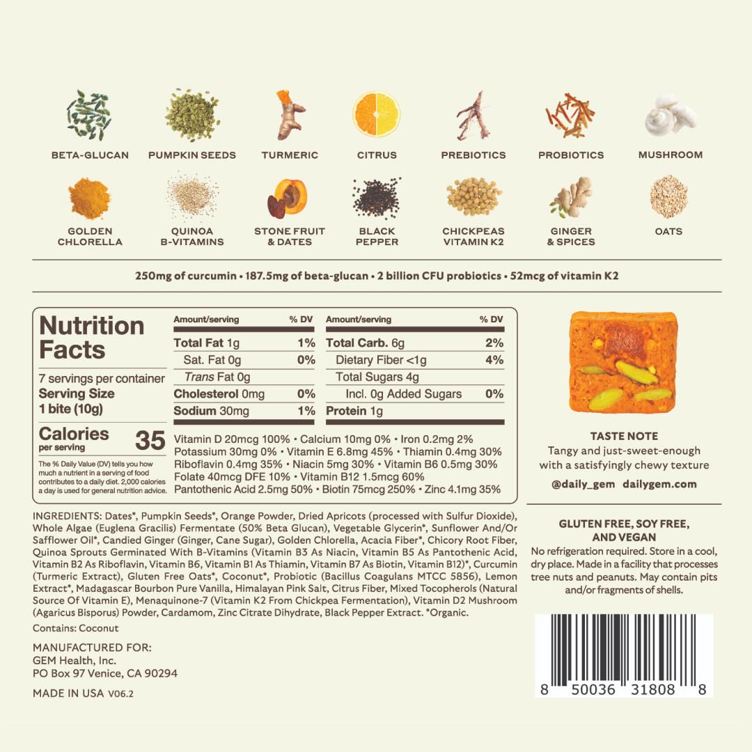 GEM Bite Complete Routine Variety Pack Chewables Pack of 28