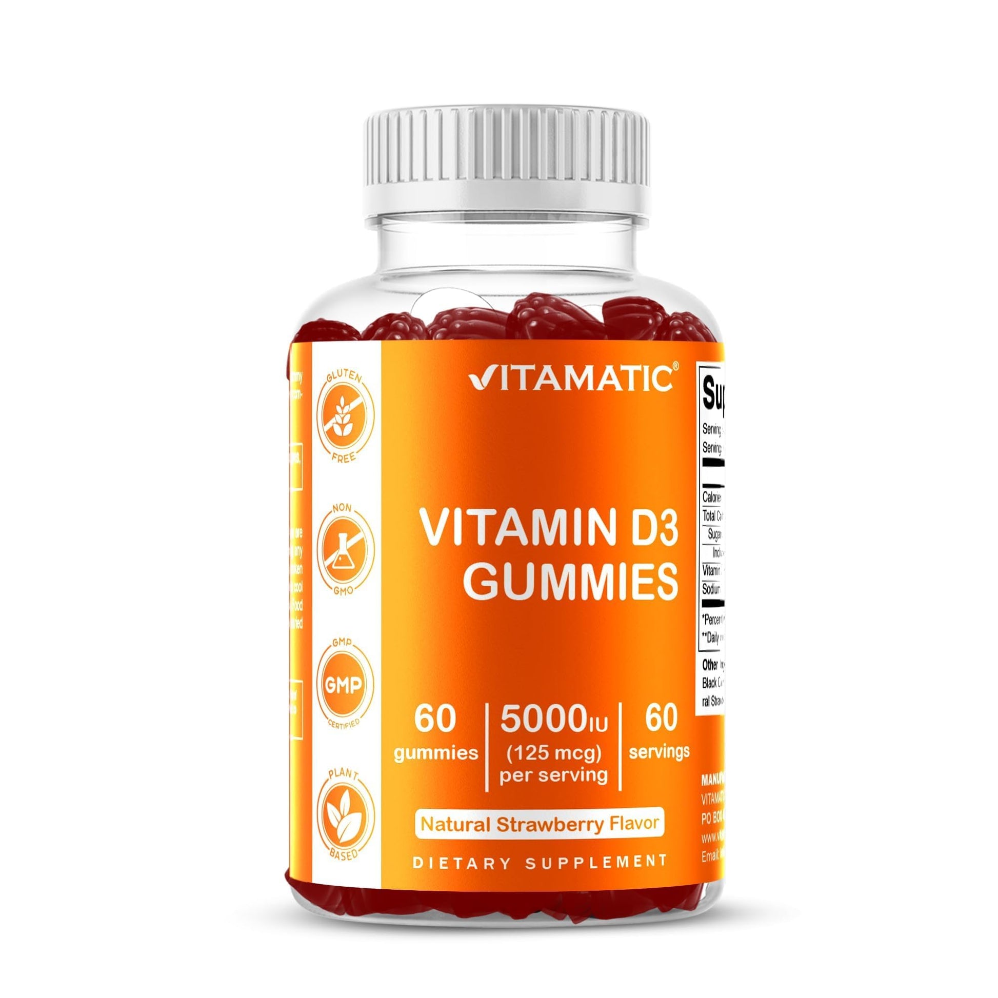 Vitamatic Vitamin D3 Gummies 60 Gummies