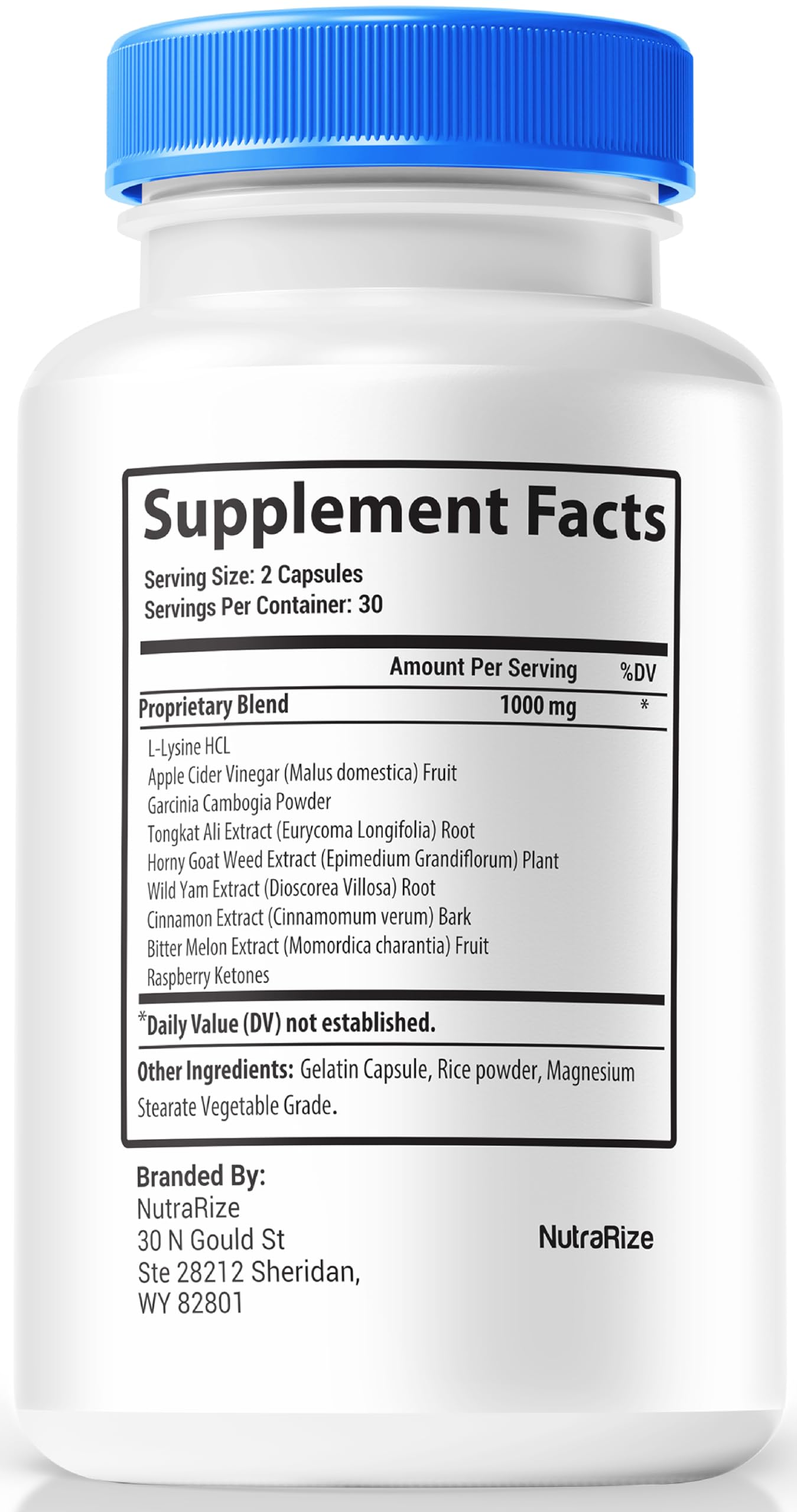 NutraRize Androxene 180 Capsules