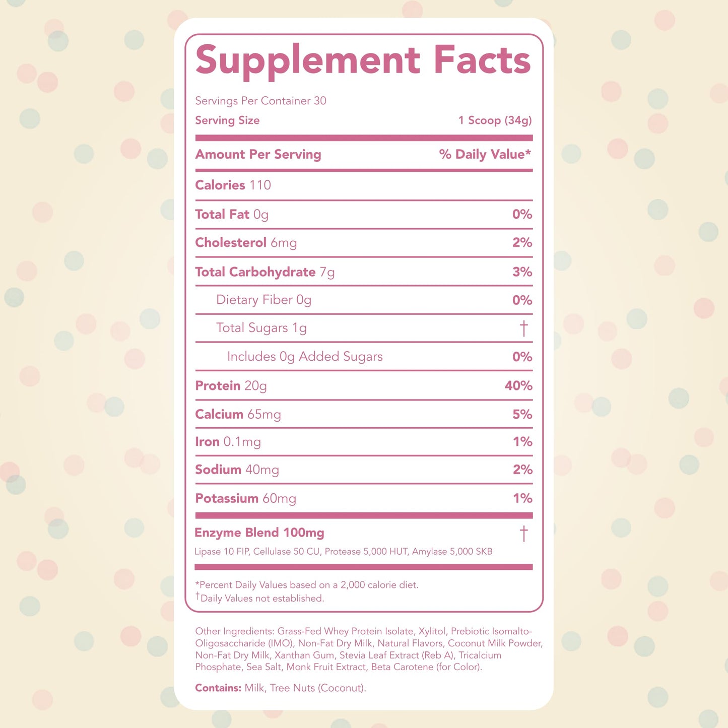 Clean Simple Eats Whey Isolate Protein Cake Batter Powder 1