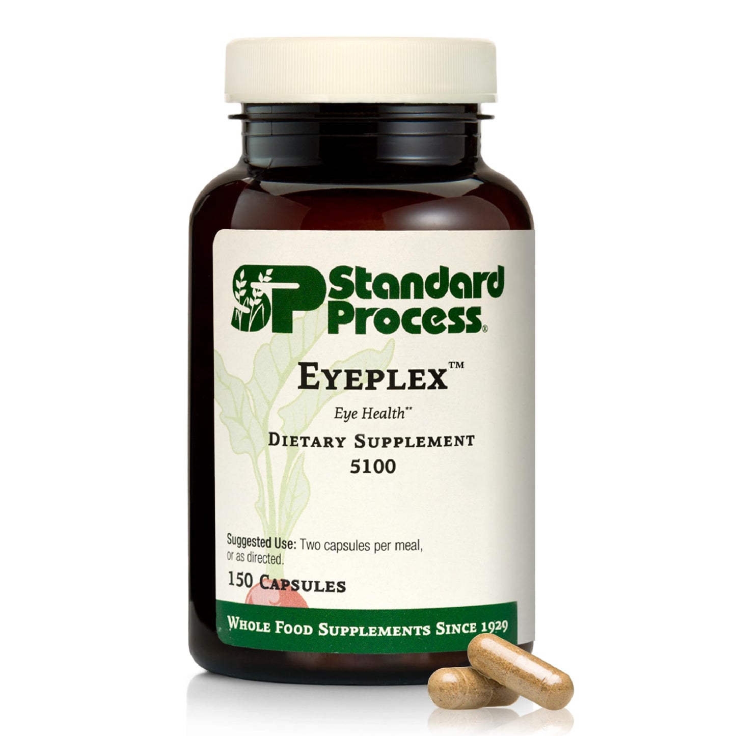 Standard Process Inc. Iplex Whole Food Vascular Supplement, Eye Health and Eye Support Capsule, 150 Capsules