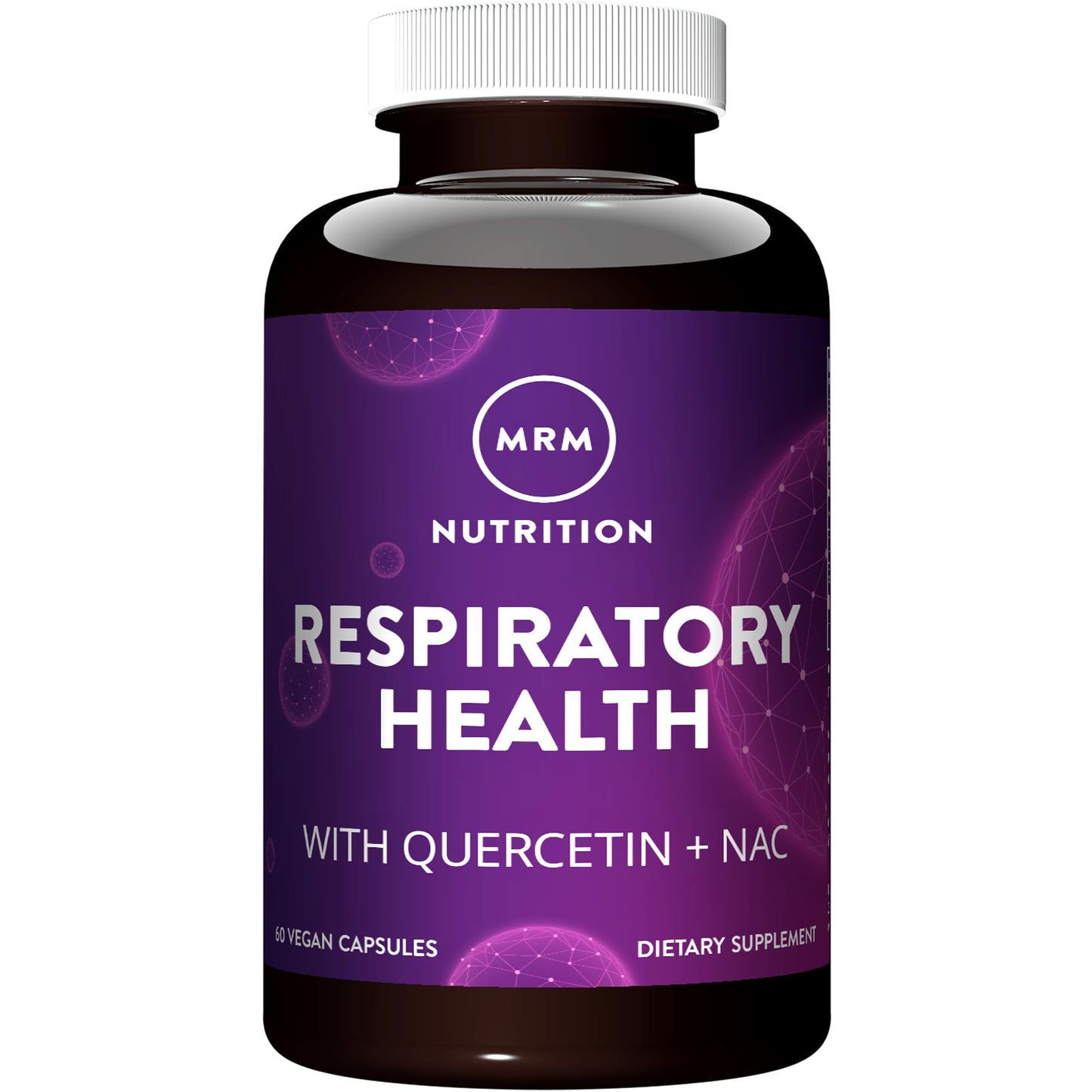 MRM Respiratory Health with Quercetin + NAC Capsules, 60 Count