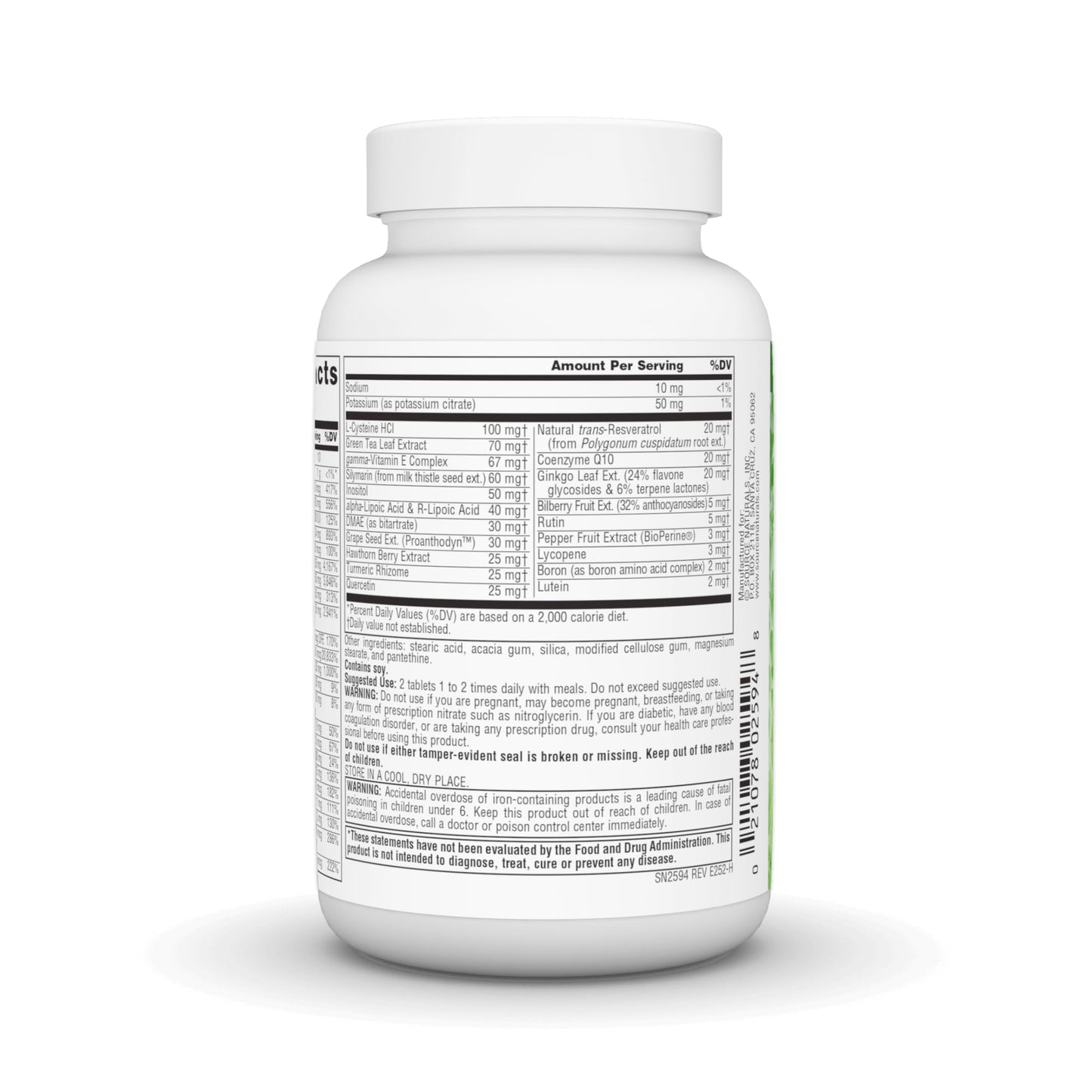 Source Naturals Vegan True, Vegan Force Multiple, Advanced Energy Formula for Vegans 60 Tablets