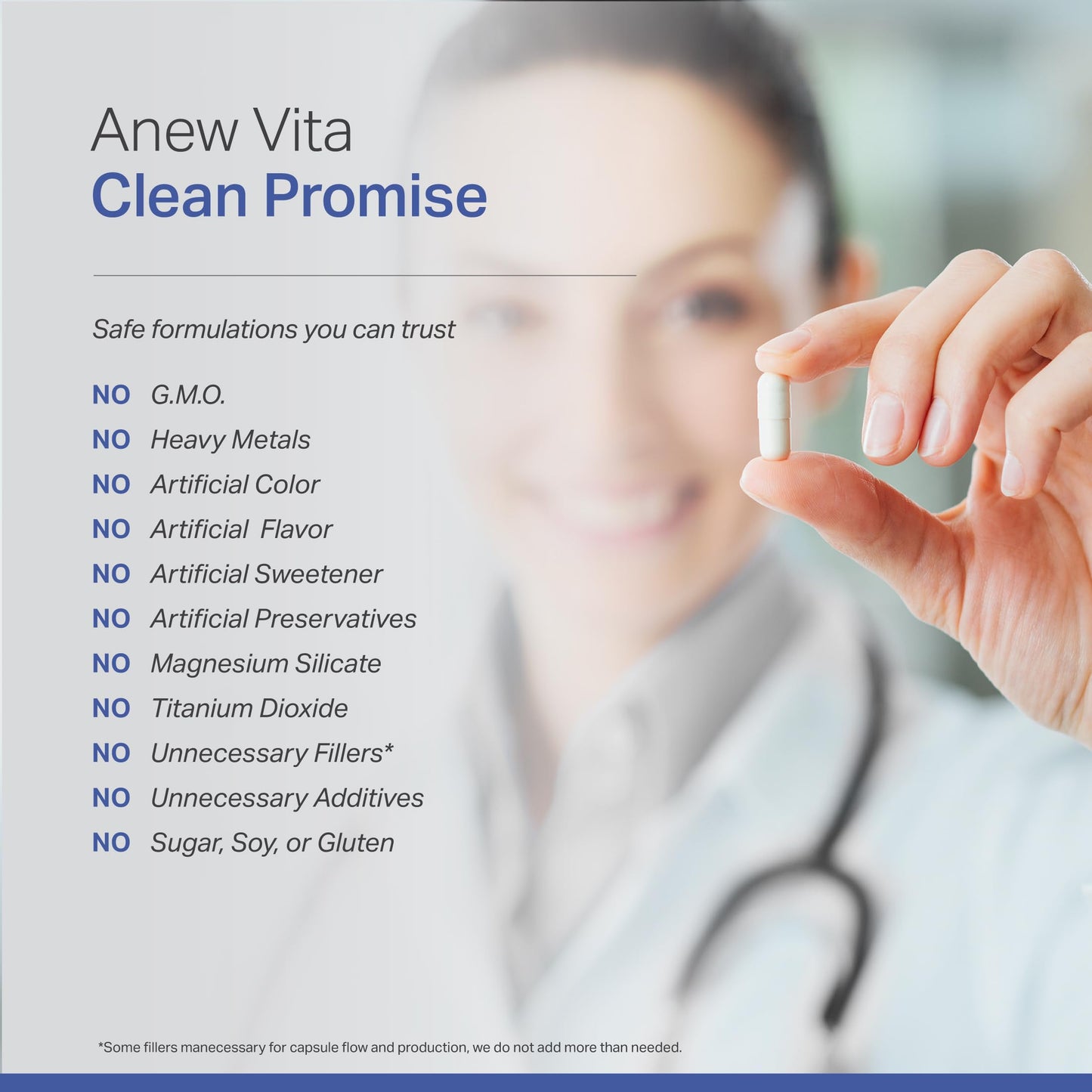 Anew Vita L-Lysine Supplement Capsule 60 Count