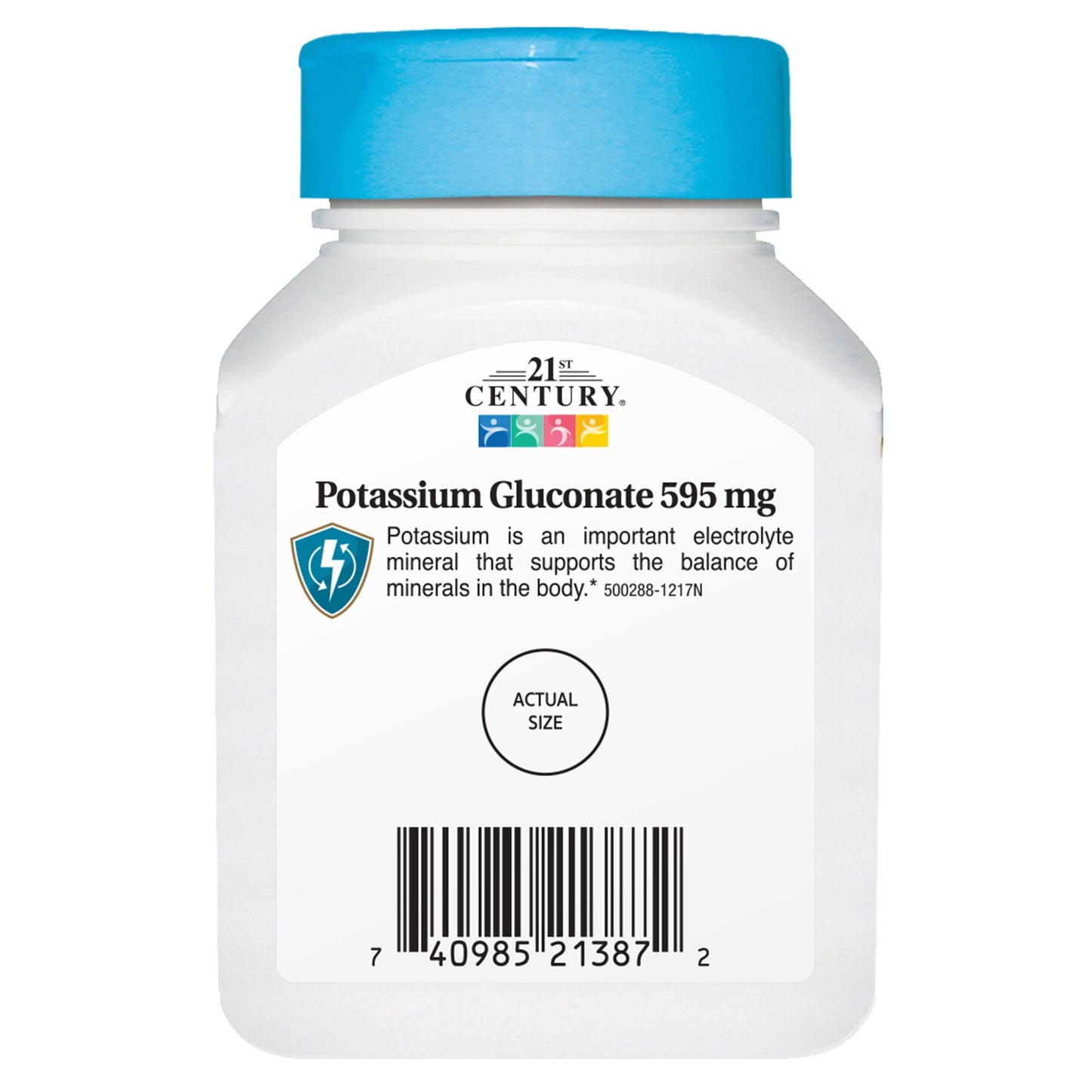 21st Century Potassium Gluconate Tablets, 110 Count