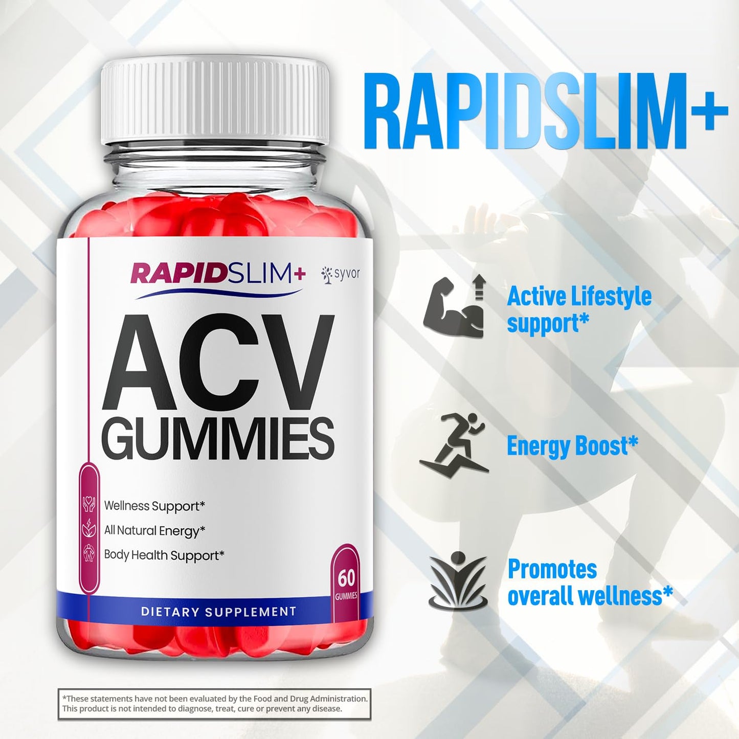 Syvor Rapidslim ACV 120 Gummies