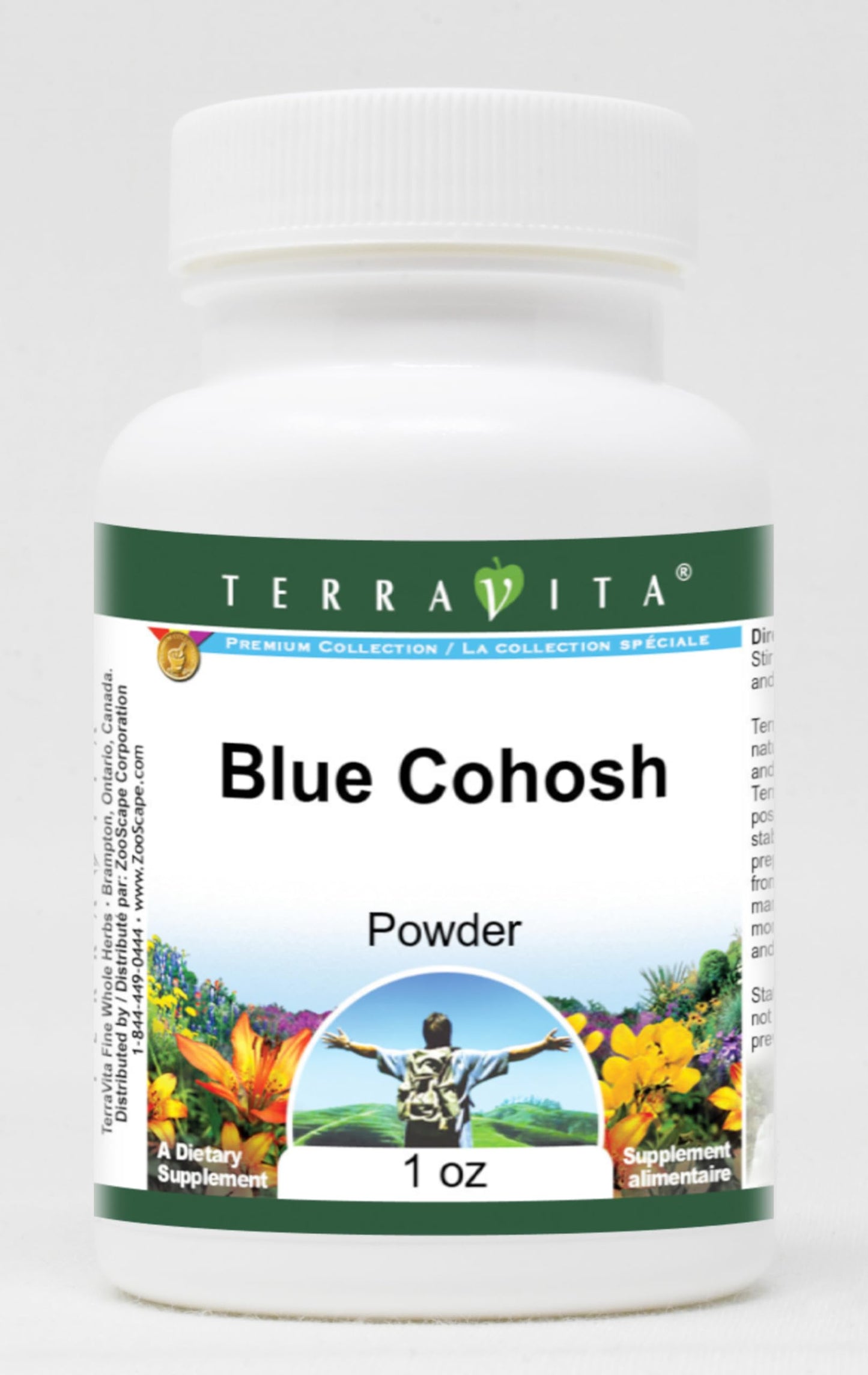 Terravita Blue Cohosh Powder, 3 Pack