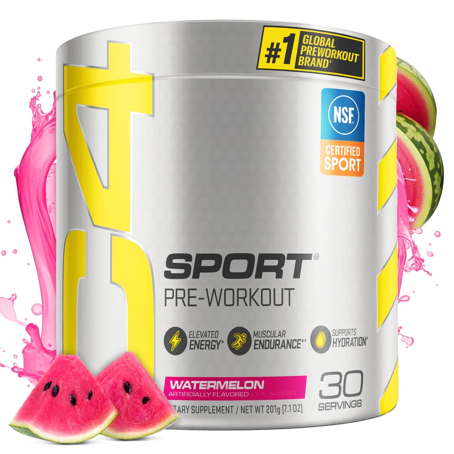 C4 Sport Pre Workout Powder Watermelon 30 Servings
