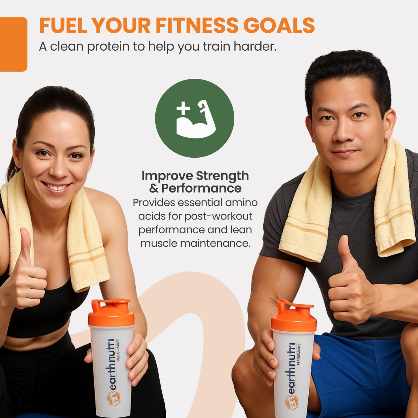 EarthNutri Egg White Protein Powder 22.6 oz Vanilla