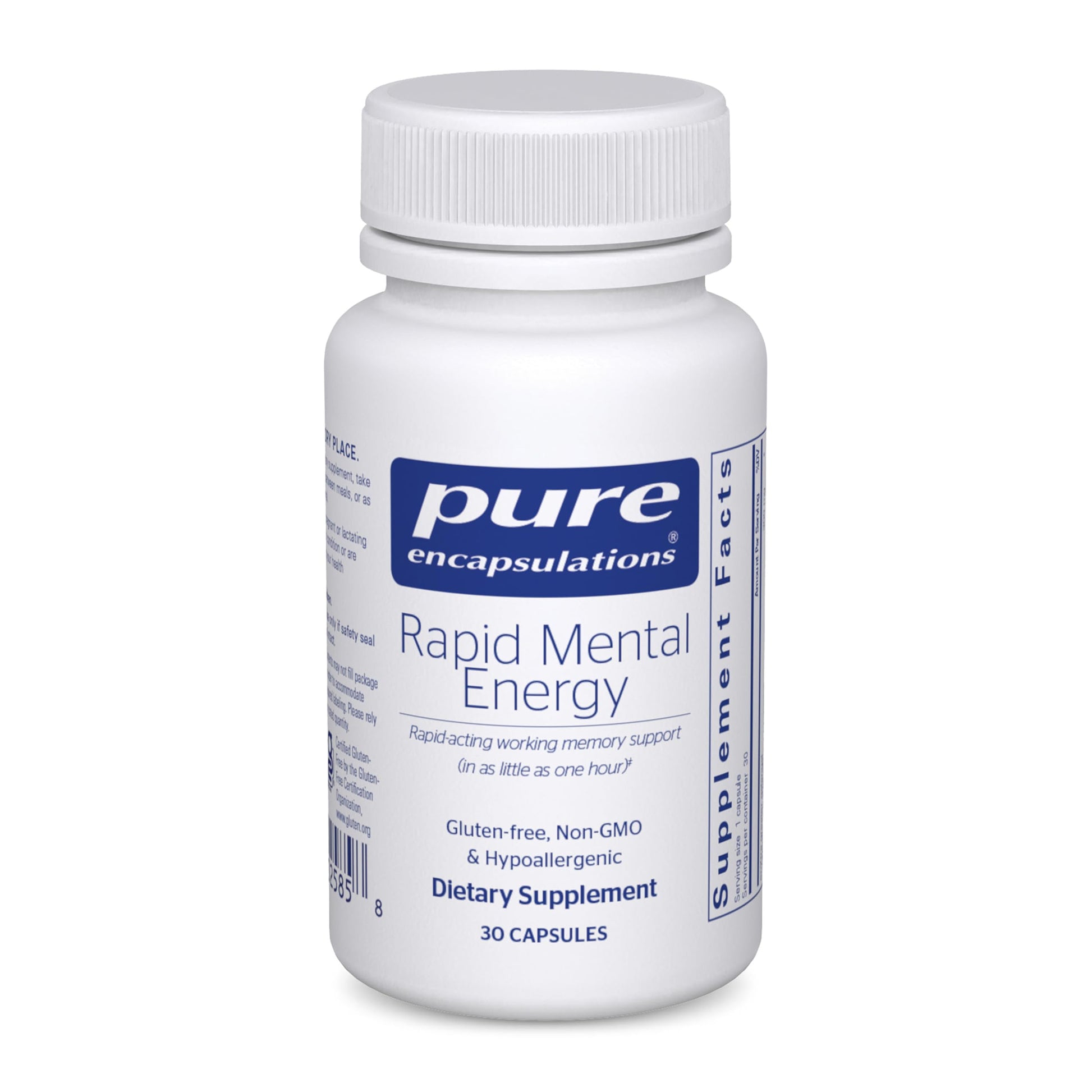 Pure Encapsulations Rapid Mental Energy 30 Capsules