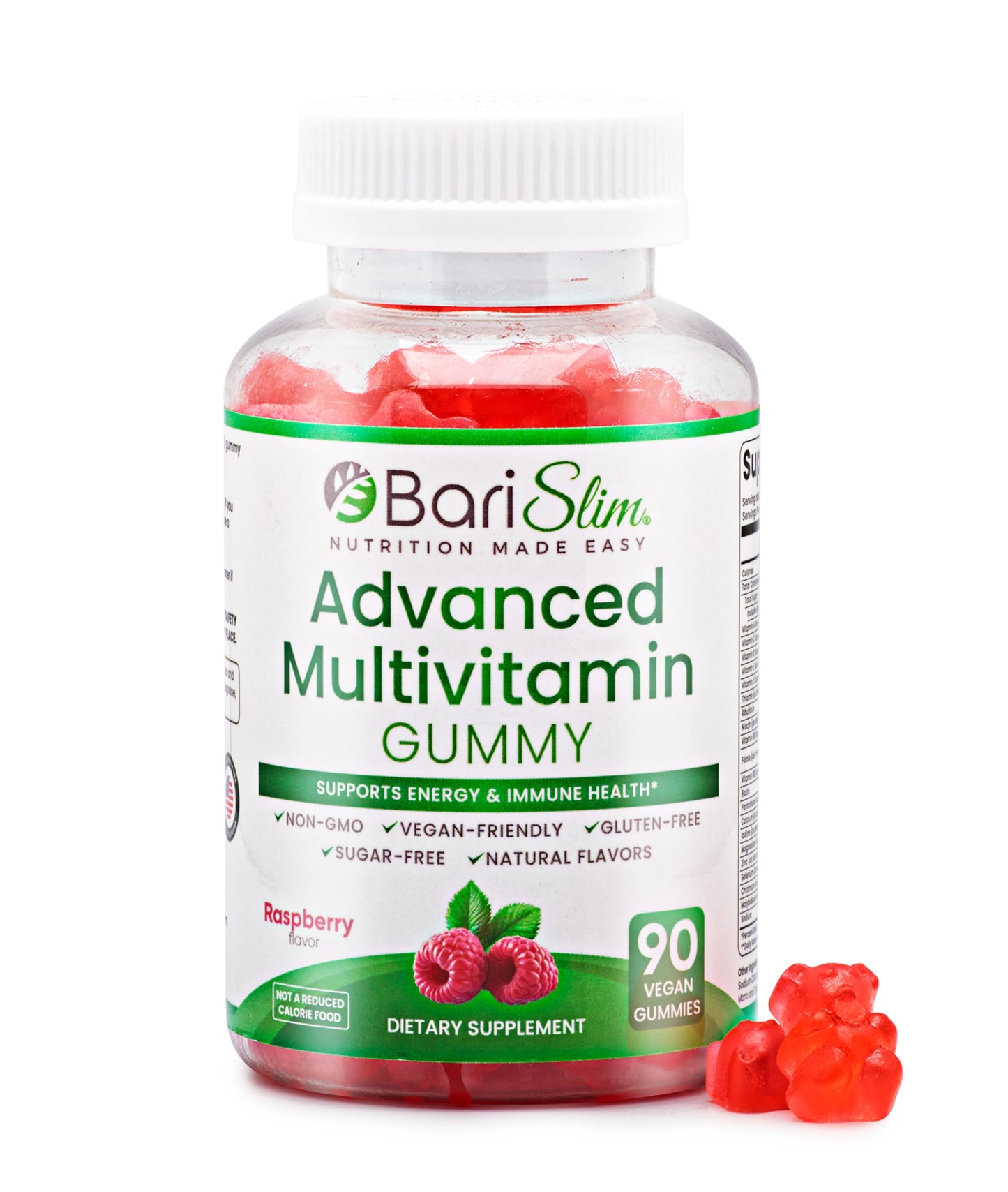 BariSlim Advanced Bariatric Multivitamin Gummies 90 Count
