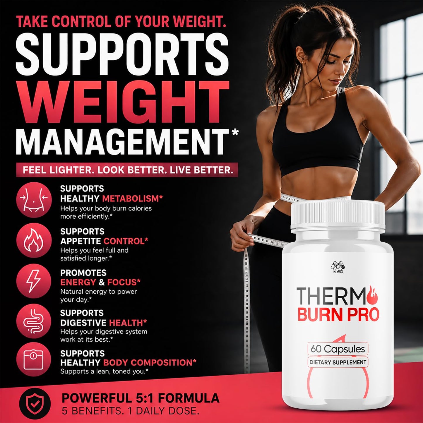MJO Thermo Burn Pro Capsules 120 Capsules