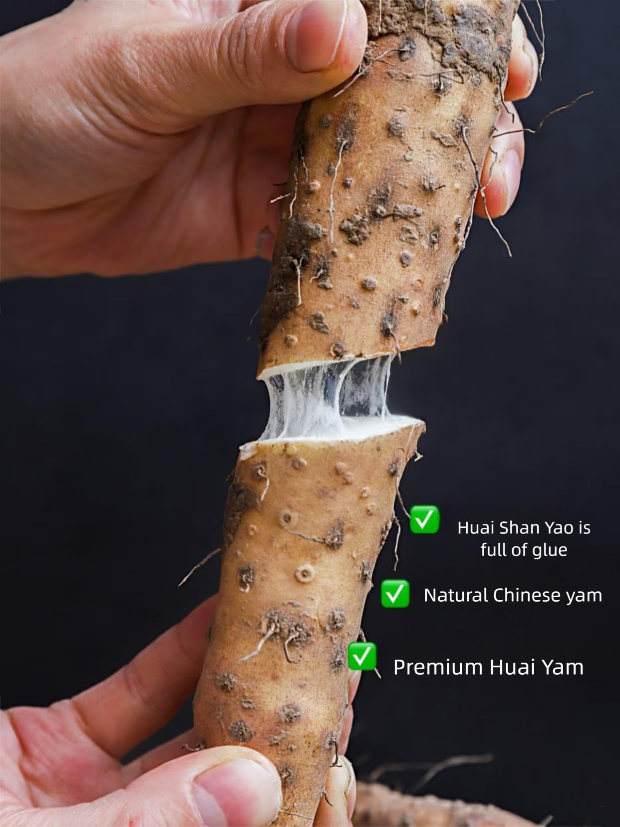MOORCHOCO Chinese Yam Powder, 10.58 oz