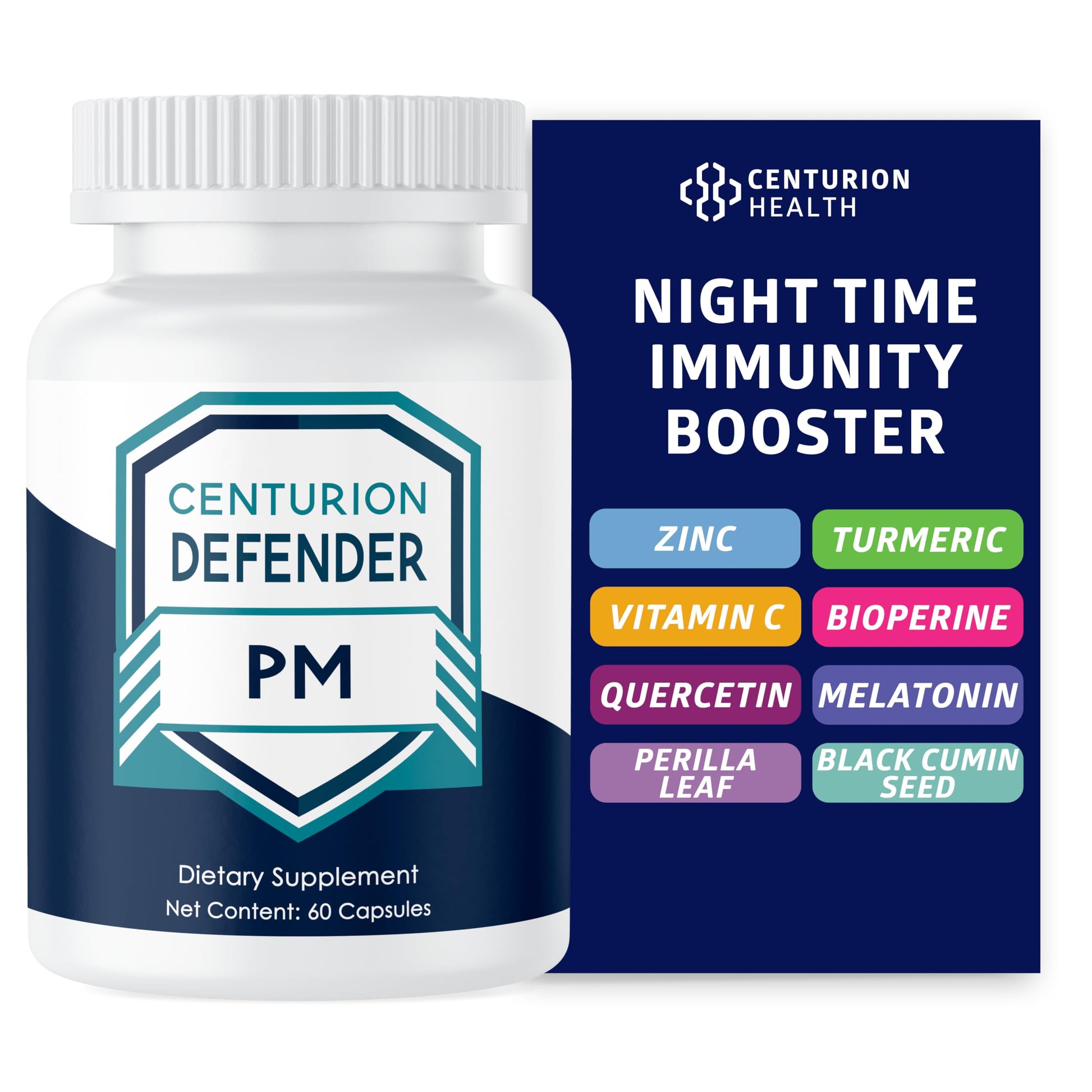 Centurion Health Defender PM Capsules, 60 Capsules
