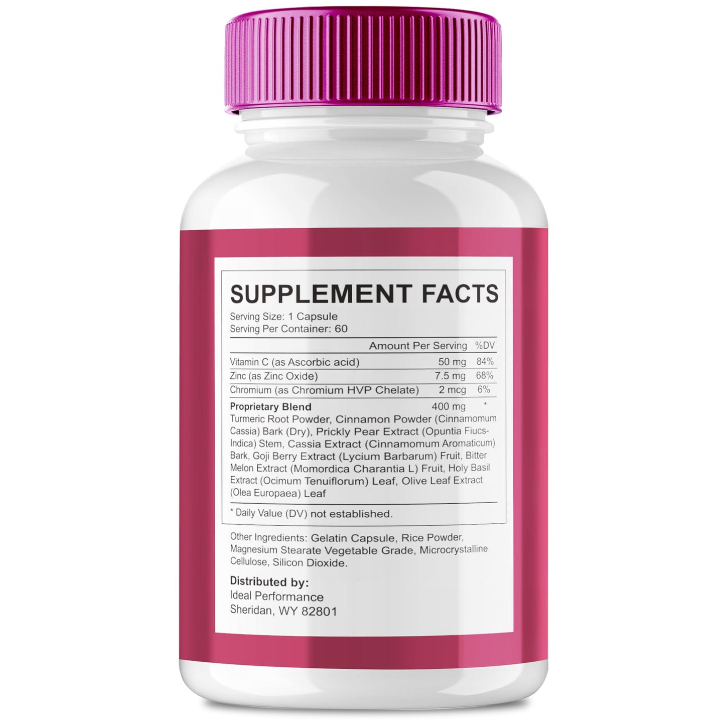 IDEAL PERFORMANCE Zanari Blood Stabilizer Capsules 120 Capsules