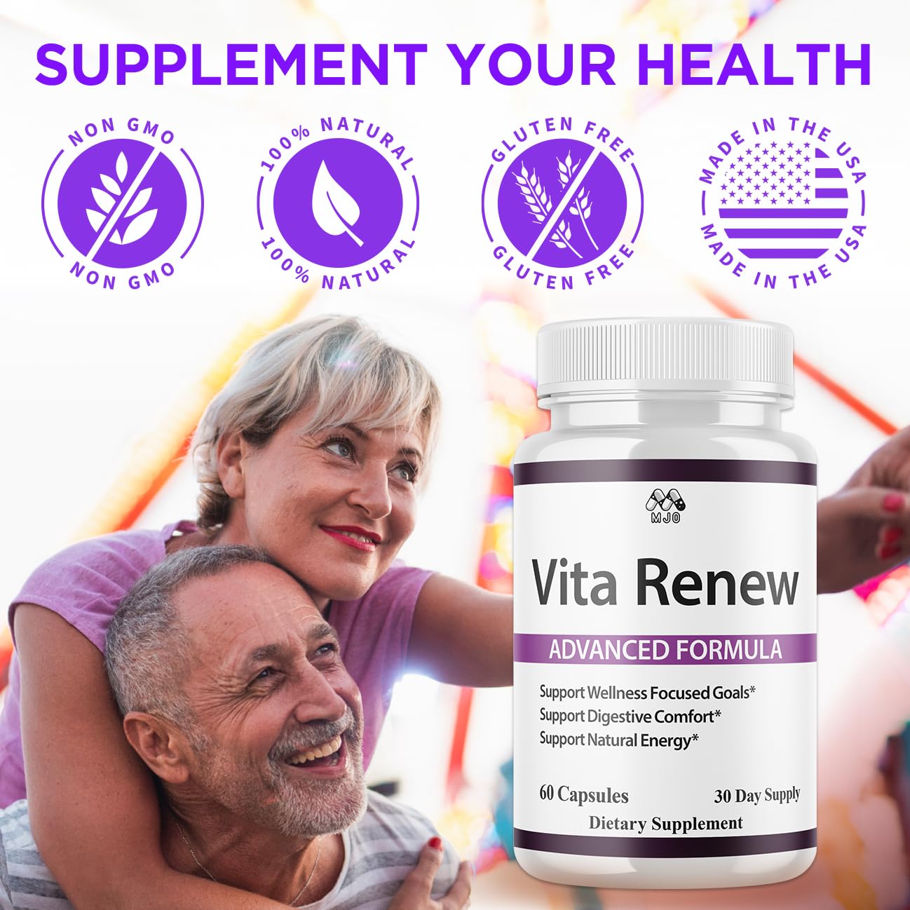 MJO Vita Renew Capsules, 180 Capsules