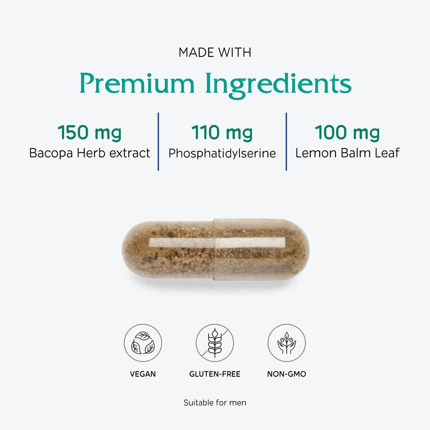 Vitanica MindBlend Brain Support Capsule 60 Capsules