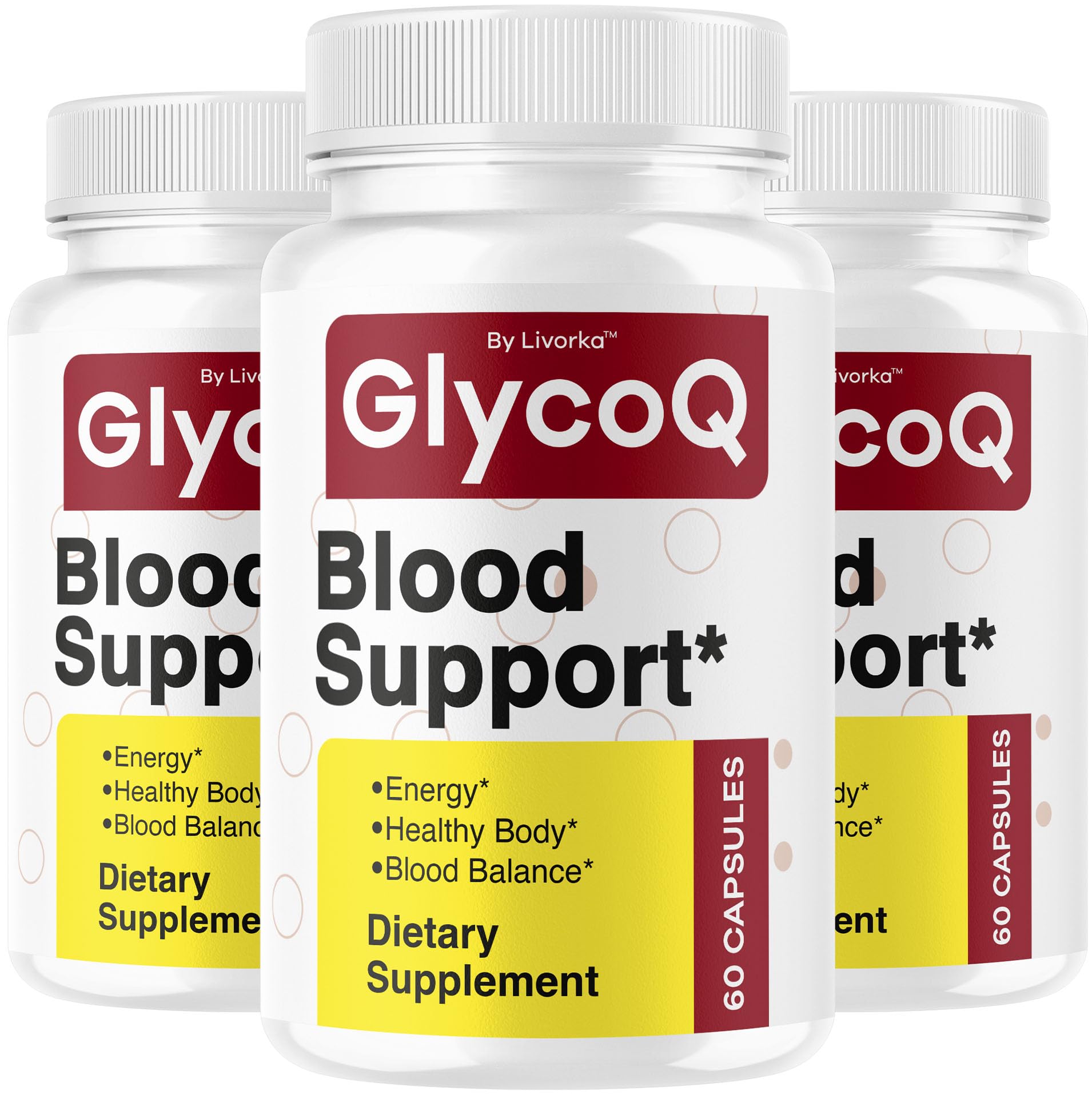 LIVORKA GlycoQ Capsule 180 Capsules