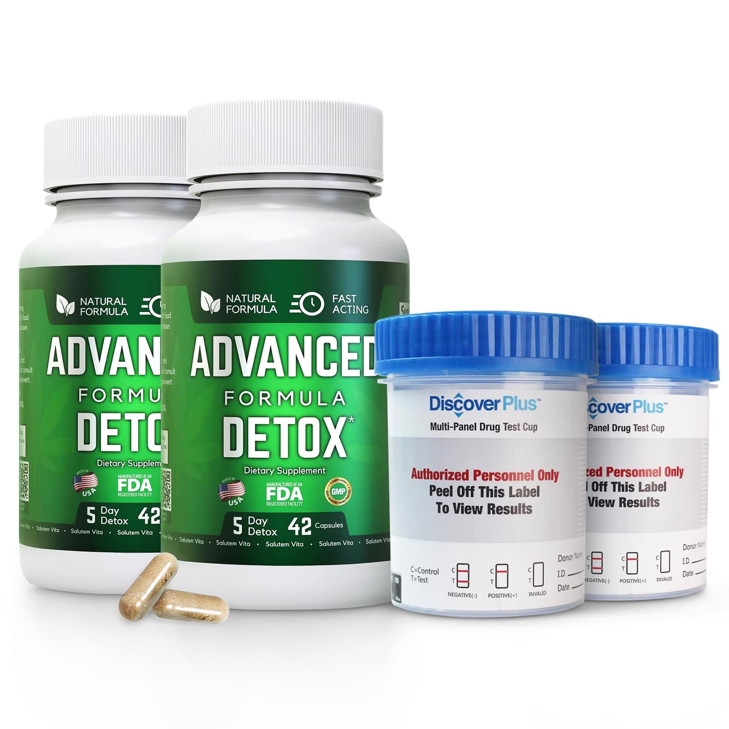 Salutem Vita Starfit Advanced Detox Cleanse Detox Kit Capsules 84