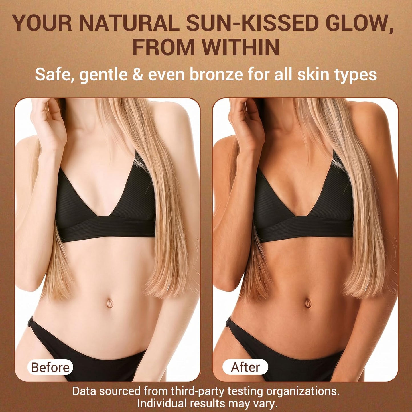 SustainWell Tanning Gummies with Astaxanthin & Collagen 60 Gummies