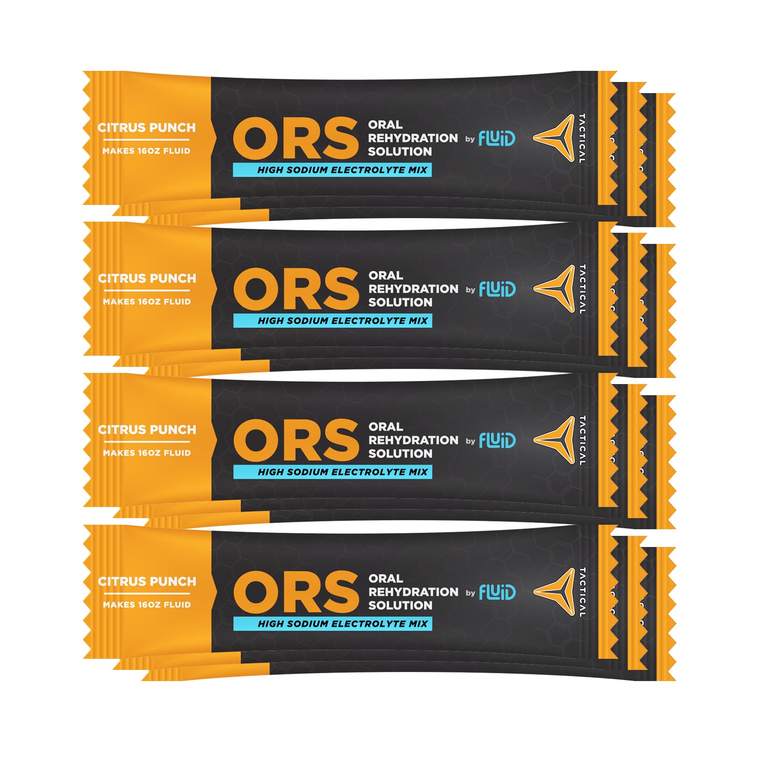 Fluid Tactical ORS (Oral Rehydration Solution) Powder 8.16 Ounce