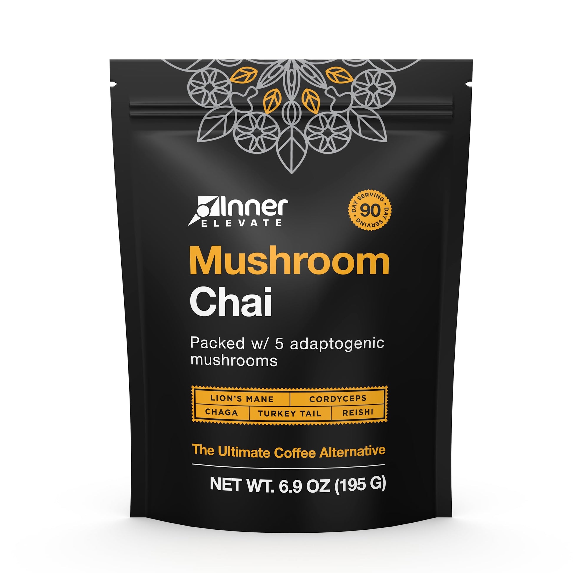Inner Elevate Mushroom Chai Powder, 90 Servings