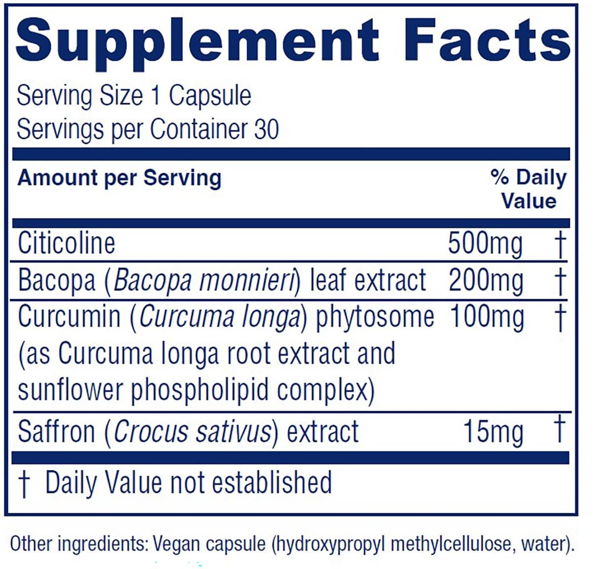 Vitanica Brain Priority Capsules, 30 Capsules