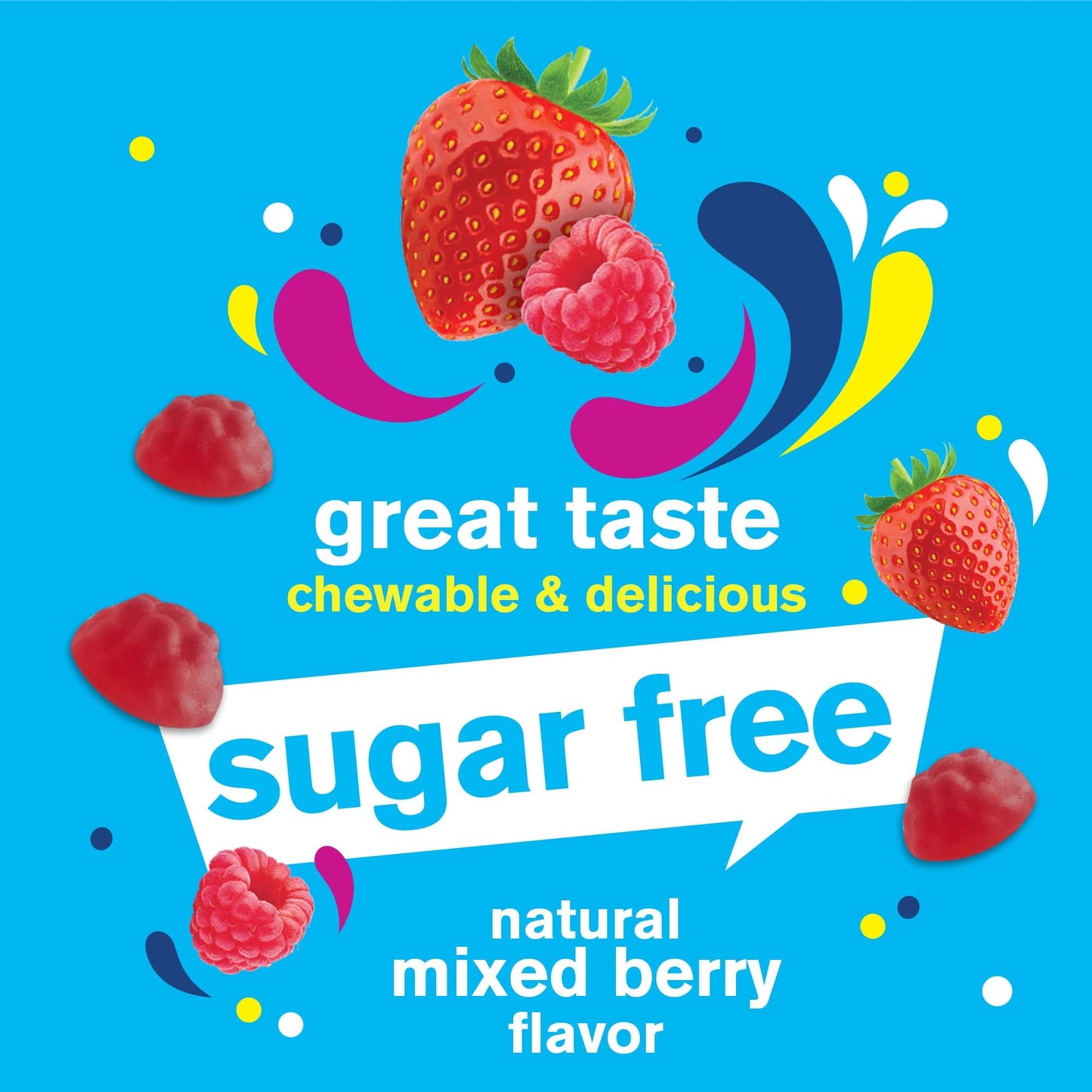 WellYeah Sugar Free Probiotic with Prebiotic Gummy 60 Count