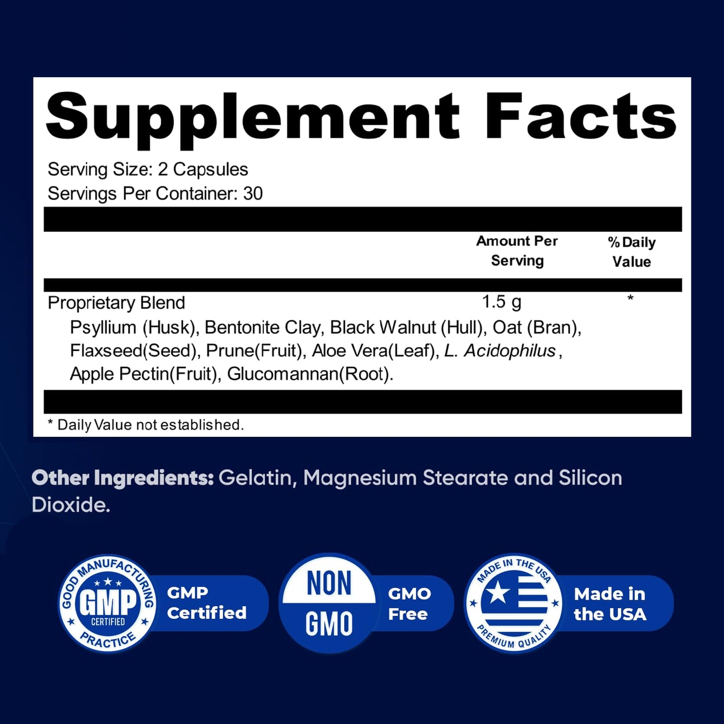 Nature’s NutriWave Synogut Psyllium, Flaxseed & Aloe Vera Capsule 180