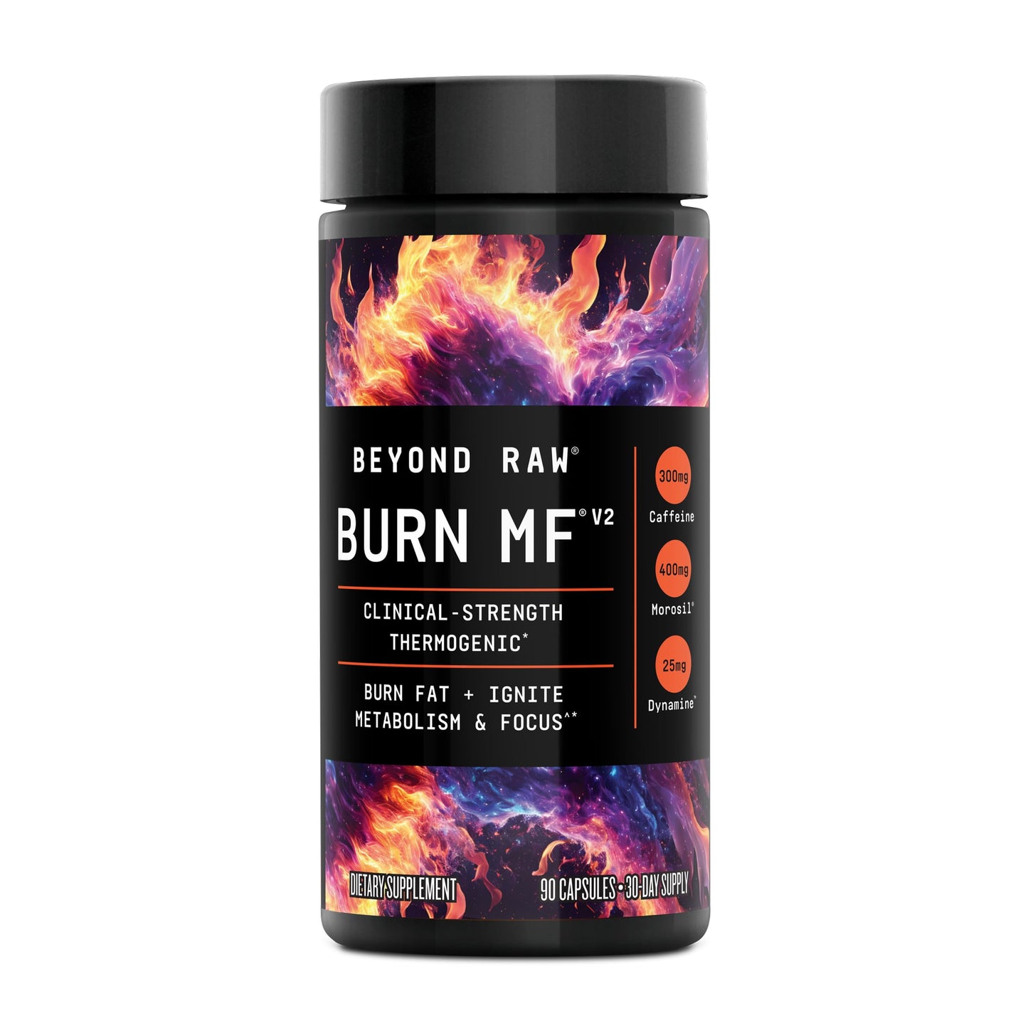 GNC Beyond Raw Burn MF Metabolic Formula Capsule 90 Count