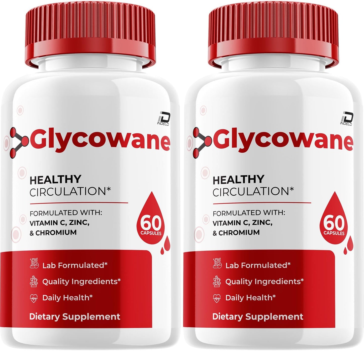 Indelo Glyco Wane Advanced Supplement, 120 Capsules