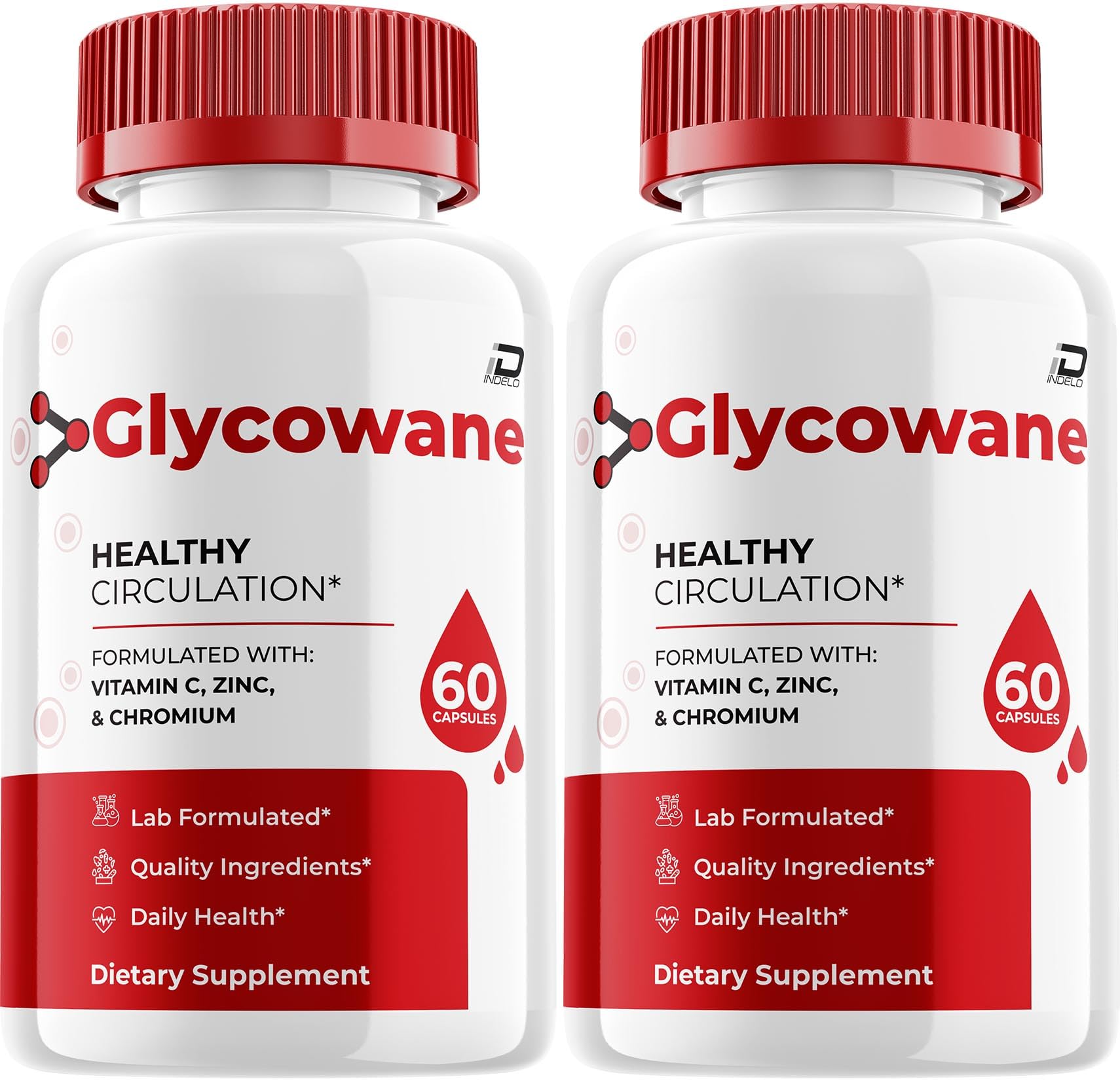 Indelo Glyco Wane Advanced Supplement, 120 Capsules