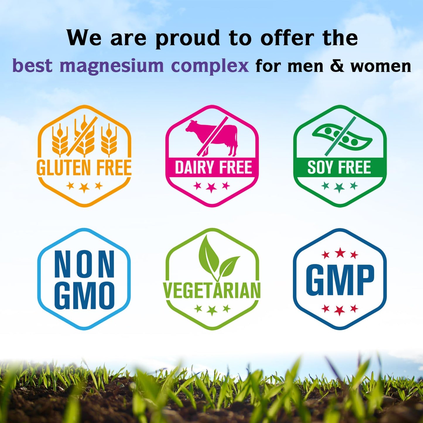 Innate Vitality Magnesium Complex 6-in-1 Capsules, 120 Count