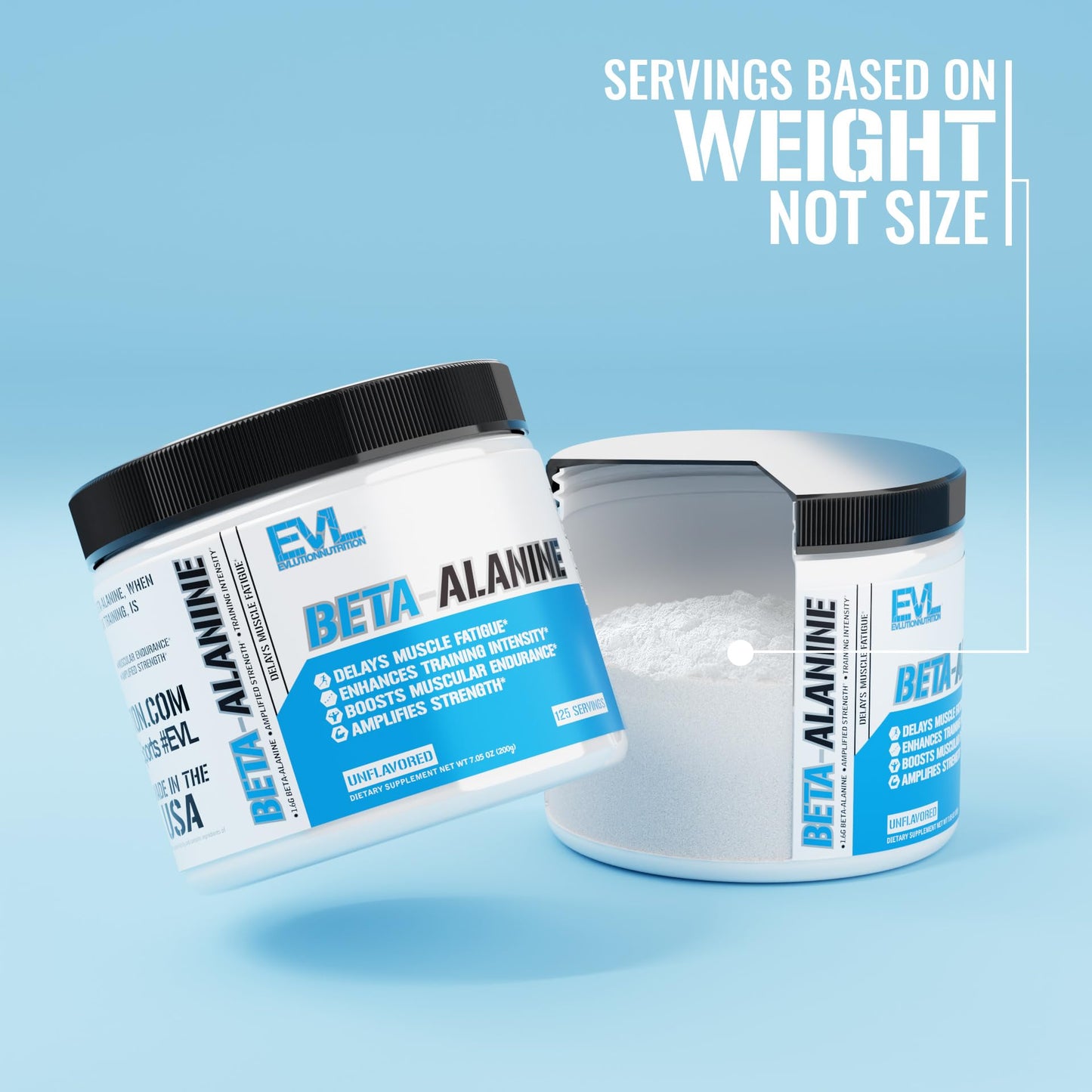Evlution Beta-Alanine Powder 7 Ounce