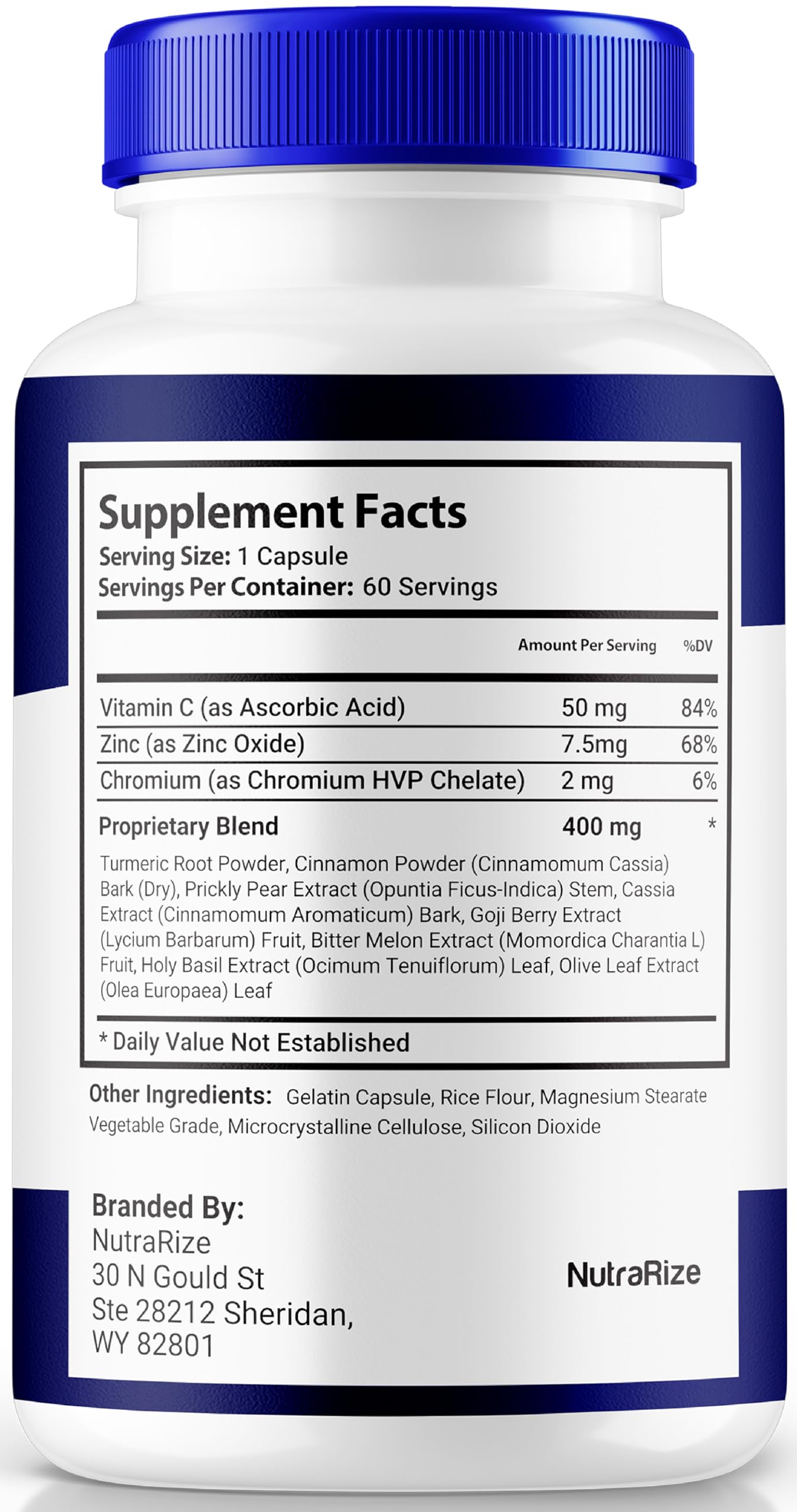 NutraRize Gluco Recover Capsules, 60 Count