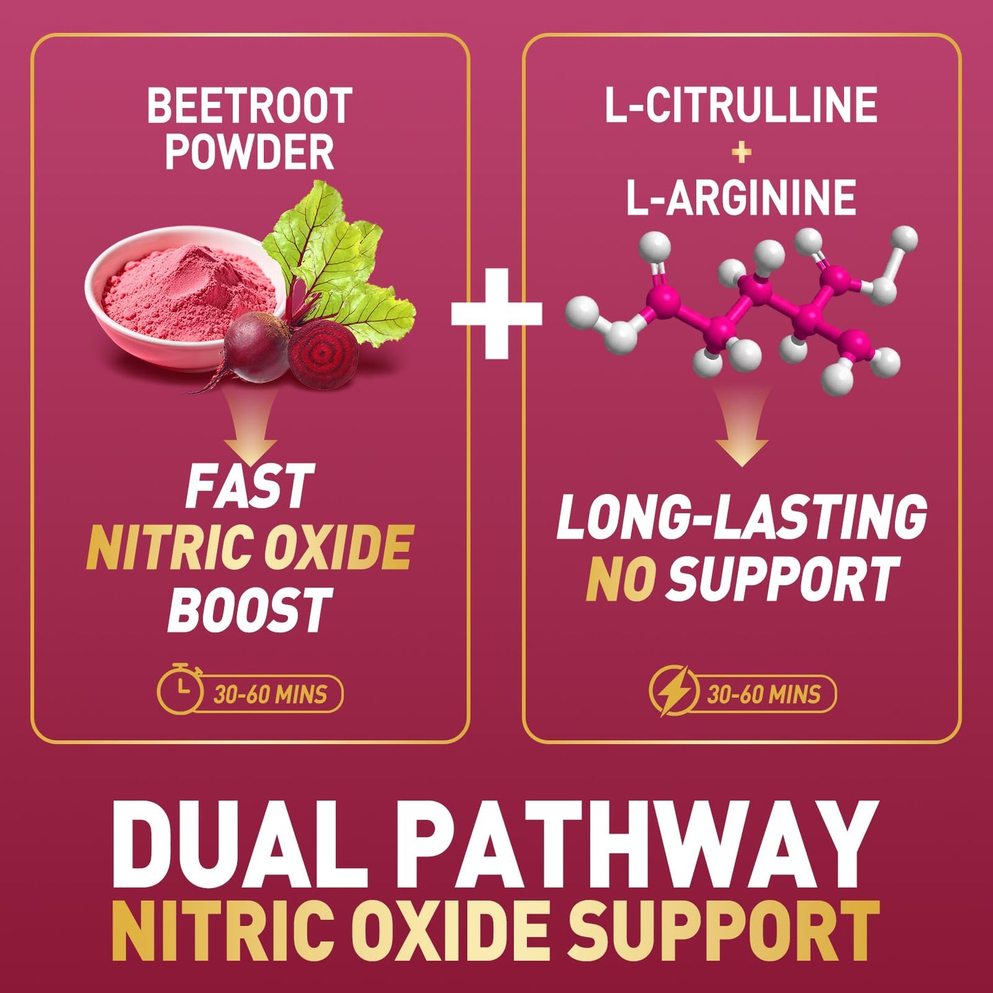 Qmiozzy Nitric Oxide Supplement - Beet Root Powder with L-Citrulline & L-Arginine, Powder, 8.82 Ounce
