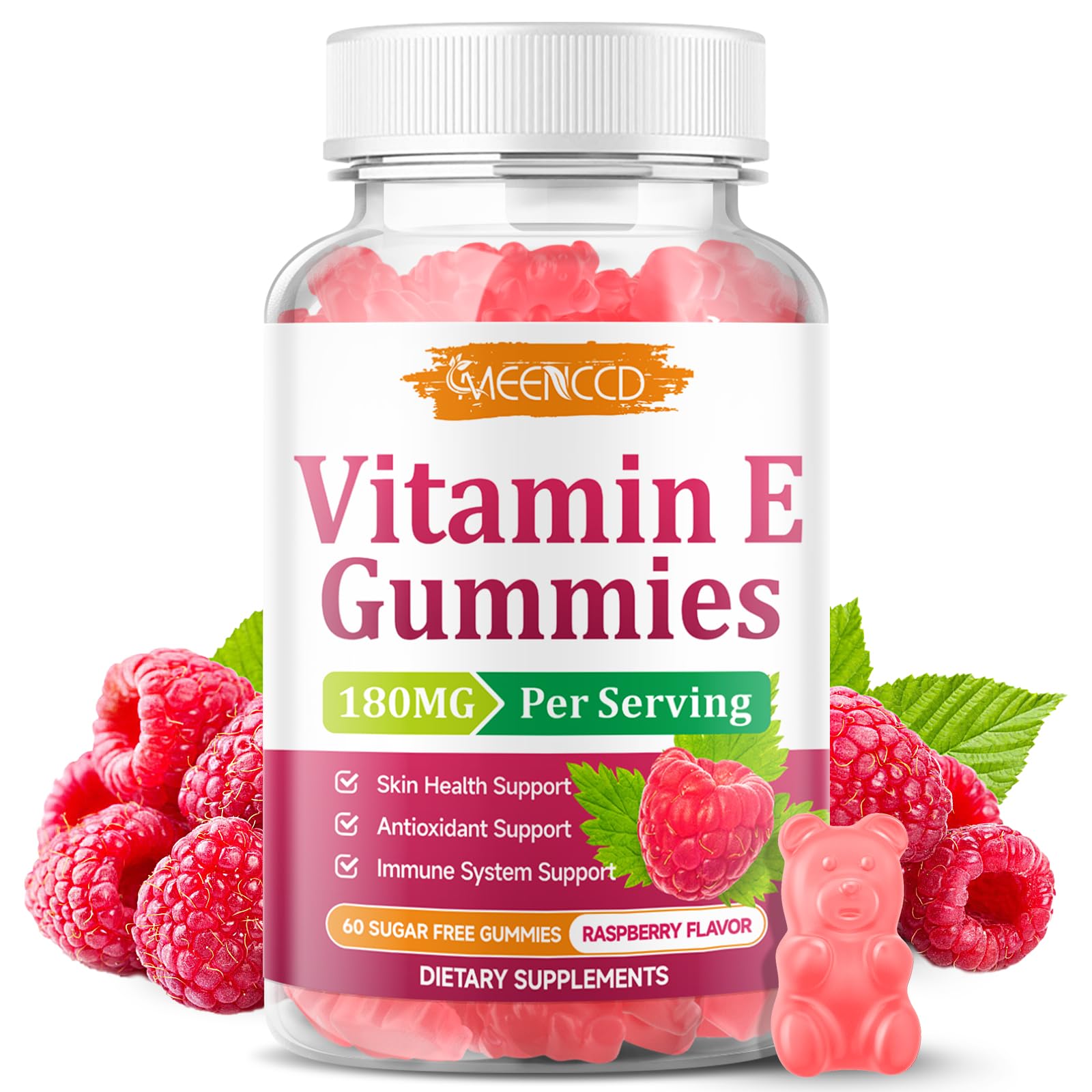 MEENCCD Vitamin E Gummies 60 Count