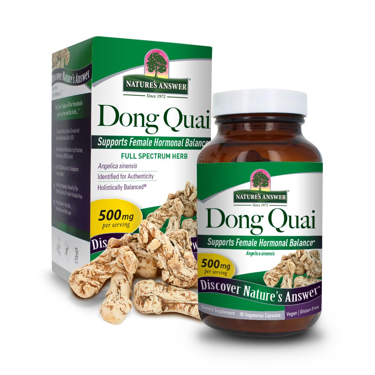 Nature's Answer Dong Quai Root 1000mg 90 Capsules