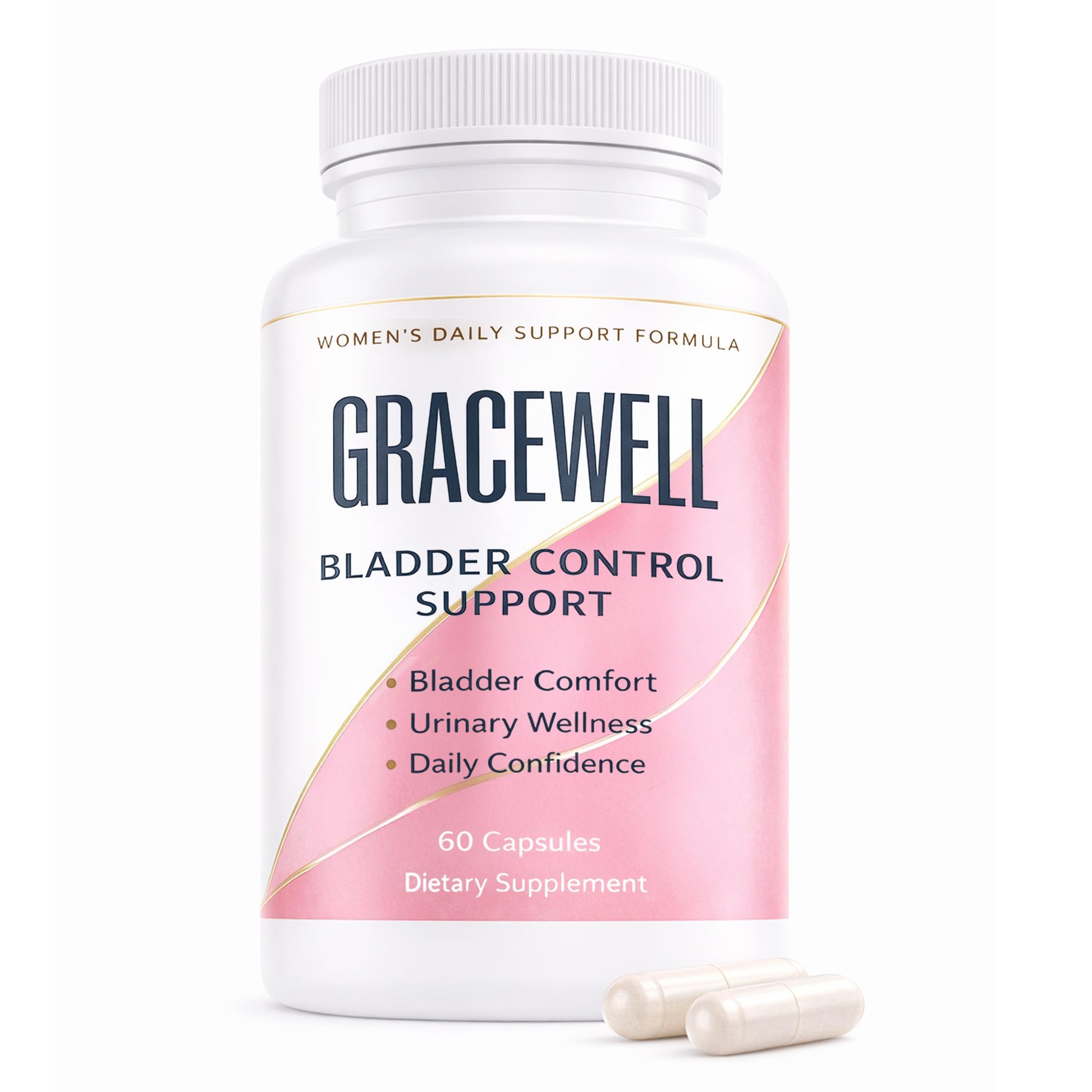DXWXH Bladder Control Supplements Capsules, 60 Count