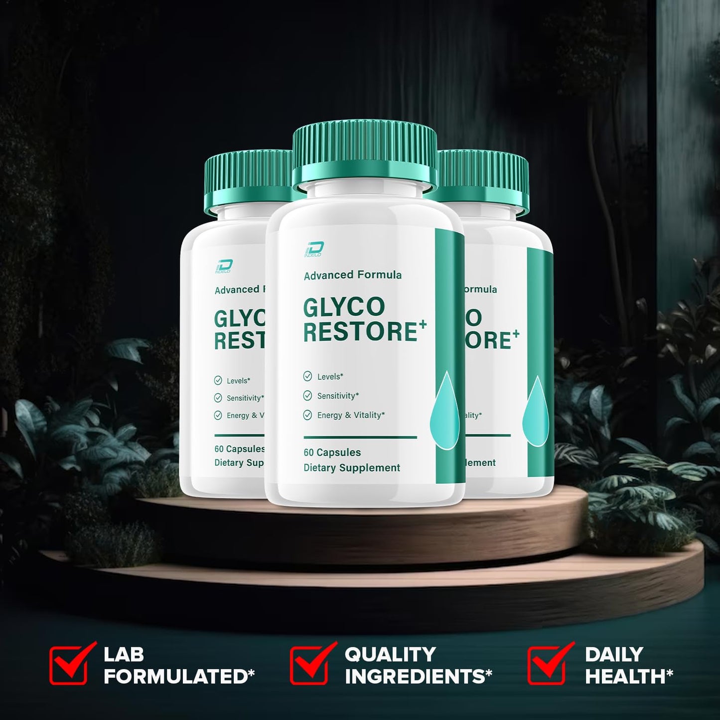 Indelo Glyco Restore 120 Capsules
