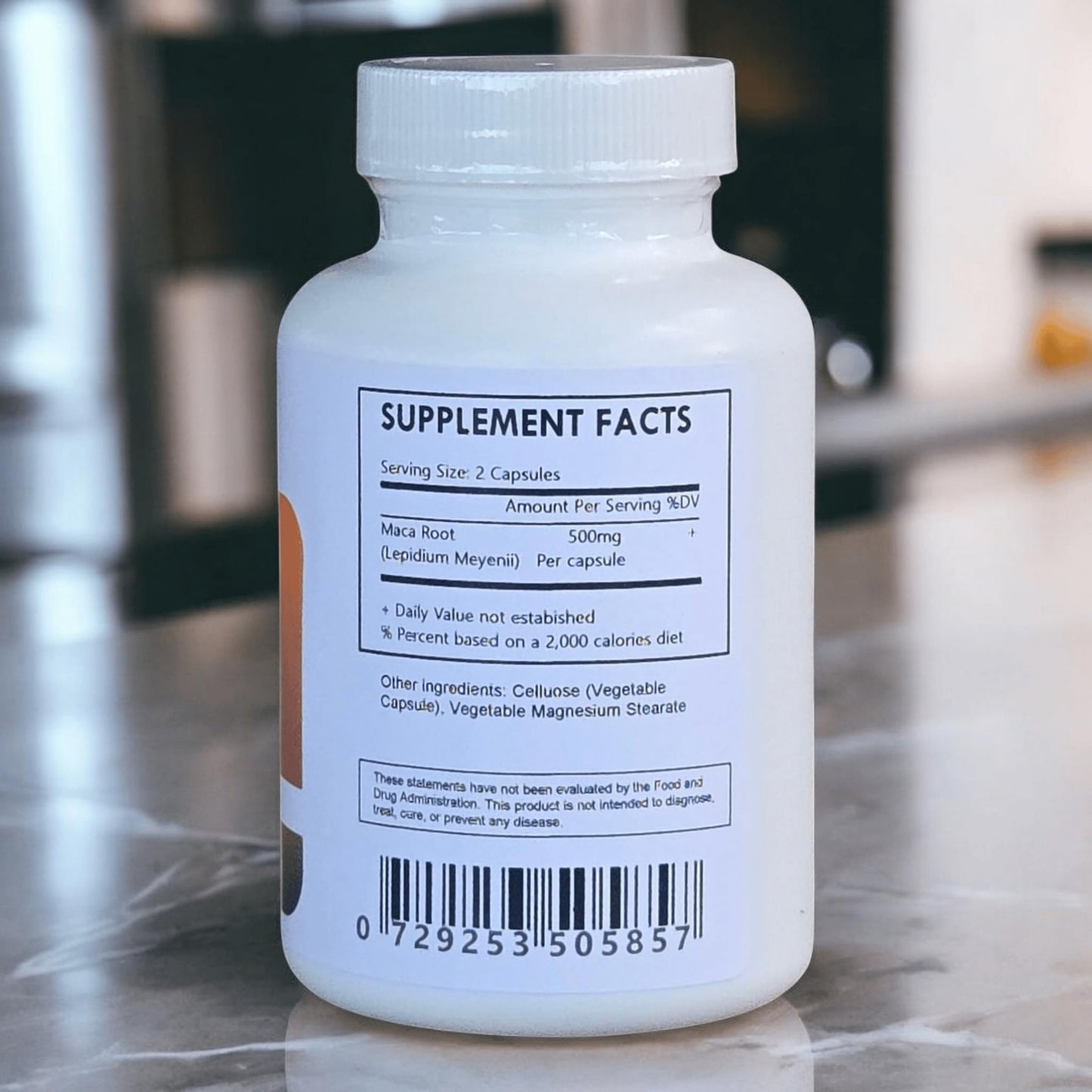 Generic Maca Root Powder Capsules Organic, 480 Capsules
