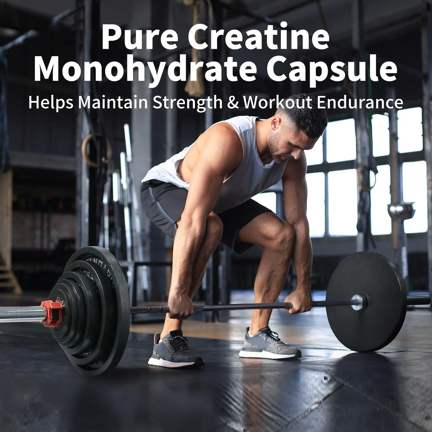 Vicwell Creatine Monohydrate Capsules 90 Count